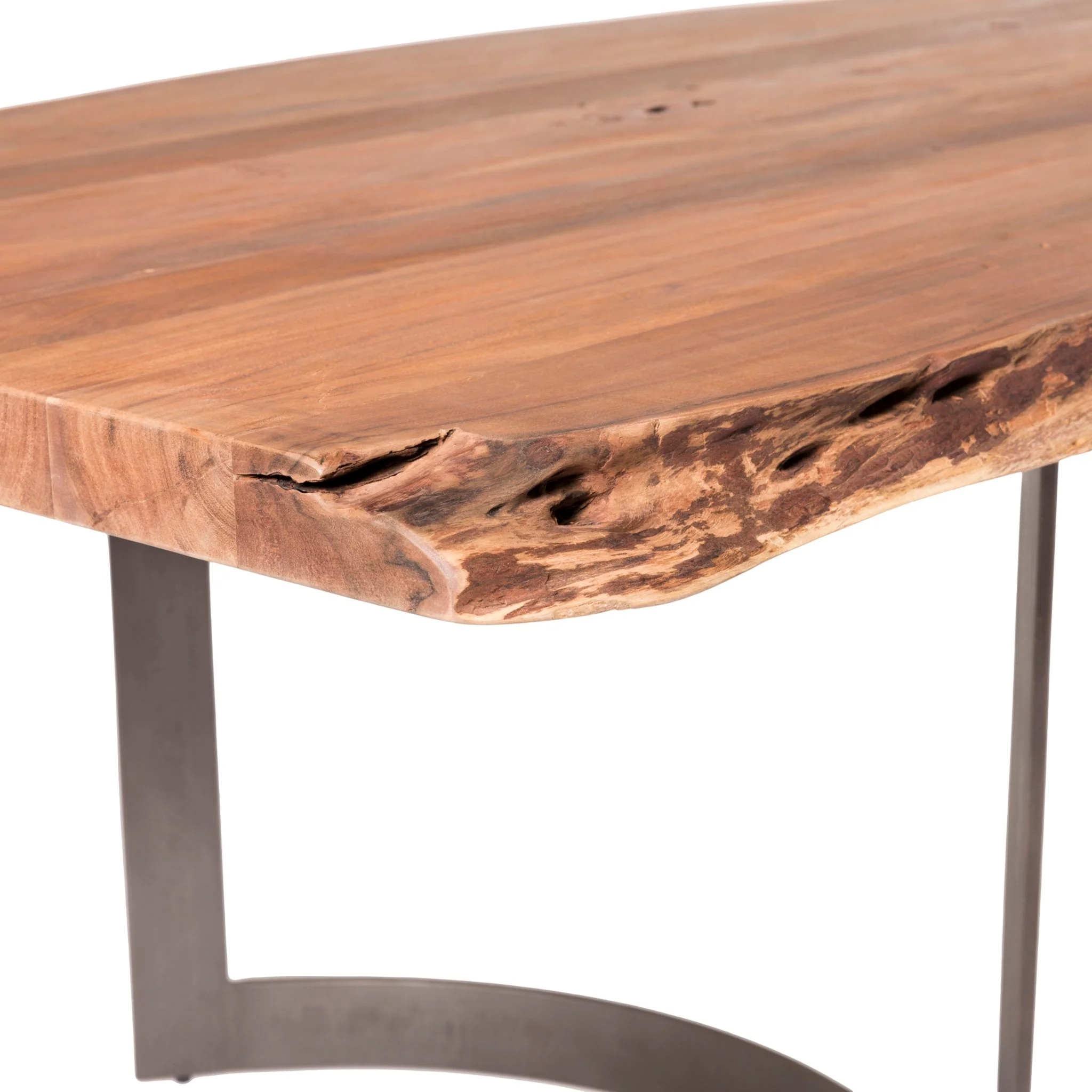 Bent Dining Table - Smoked - (1564563K) - Image 3
