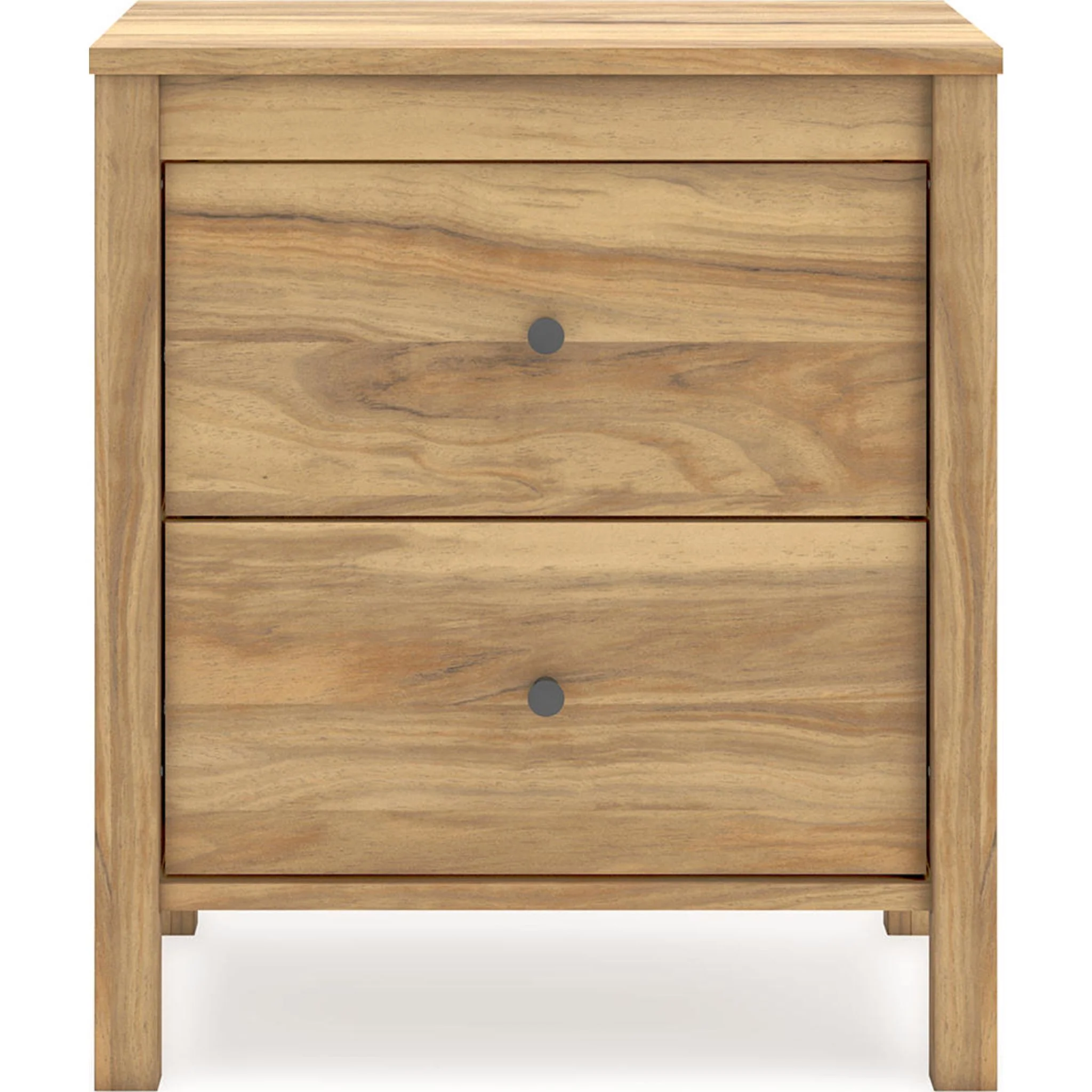 Bermacy Nightstand - Light Brown - Image 3