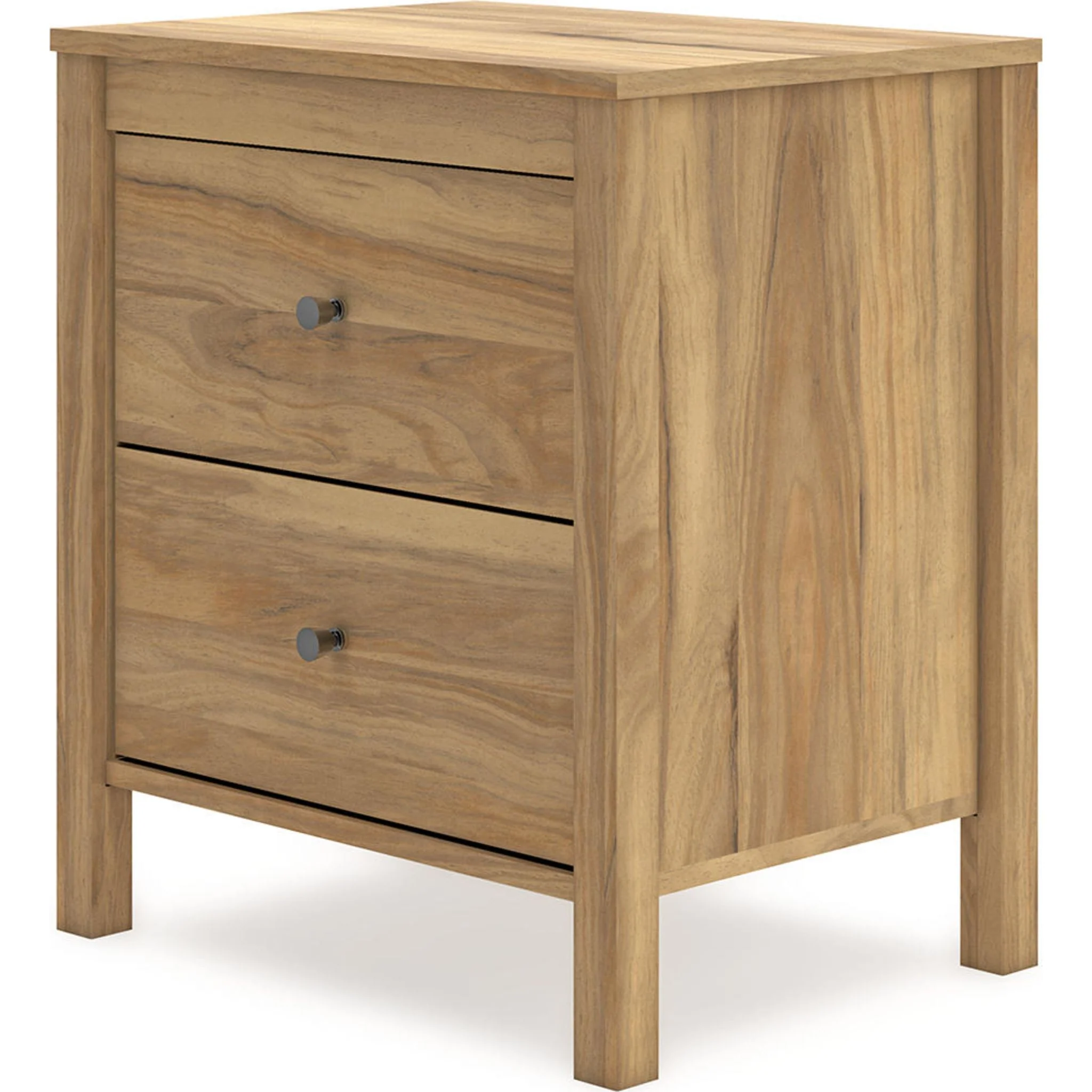 Bermacy Nightstand - Light Brown - Image 4