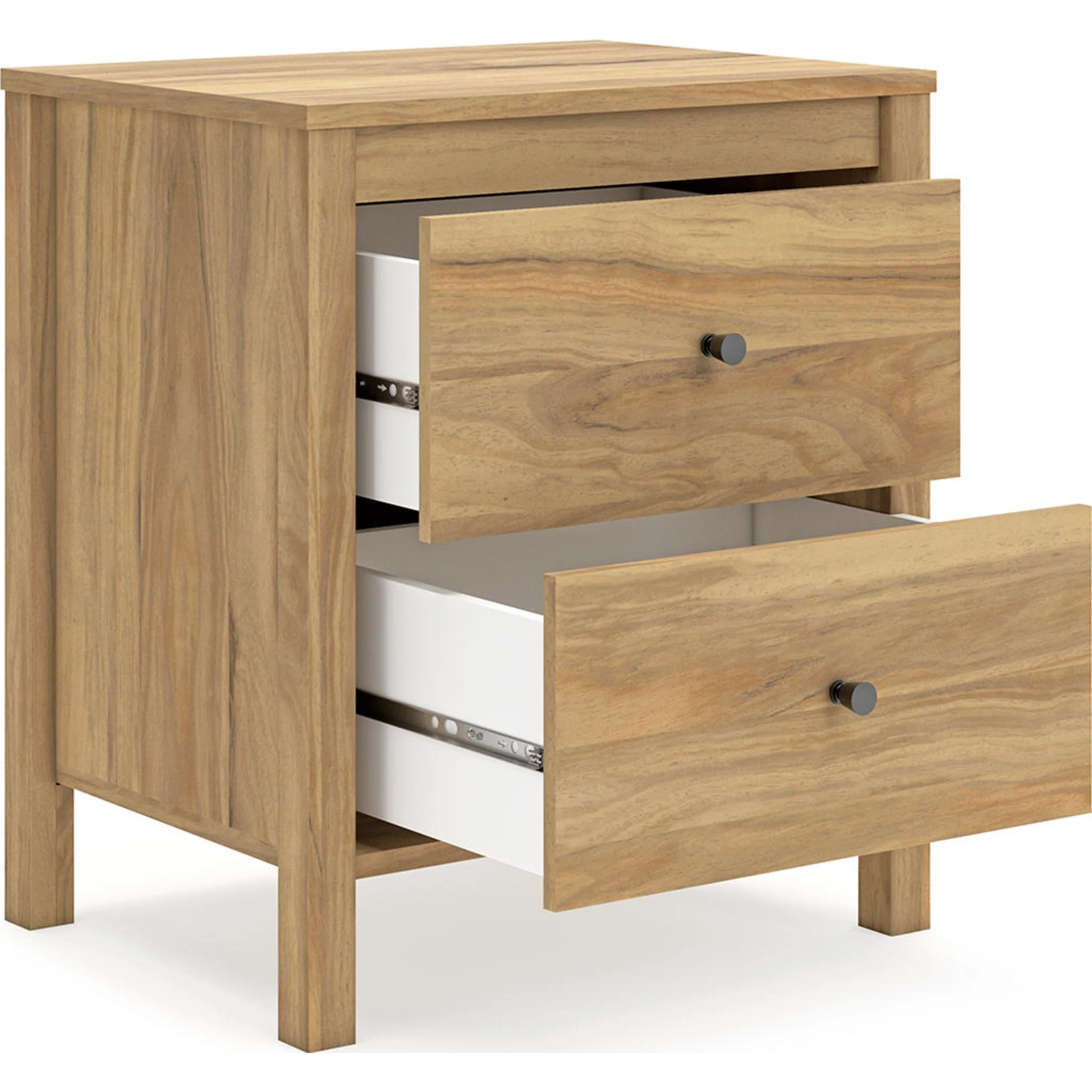 Bermacy Nightstand - Light Brown - Image 5