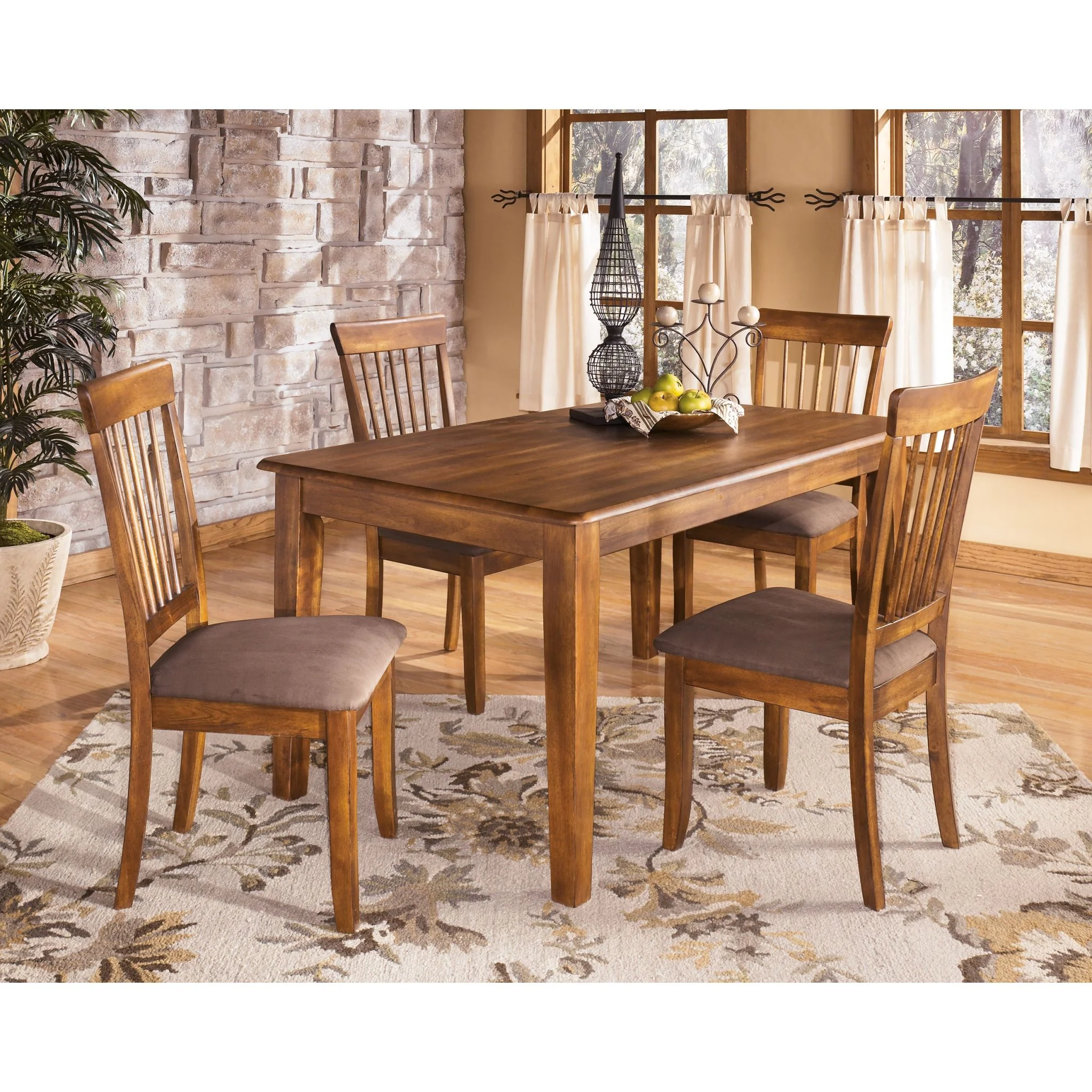 Berringer Side Chair - Rustic Brown - (D199-01) - Image 3