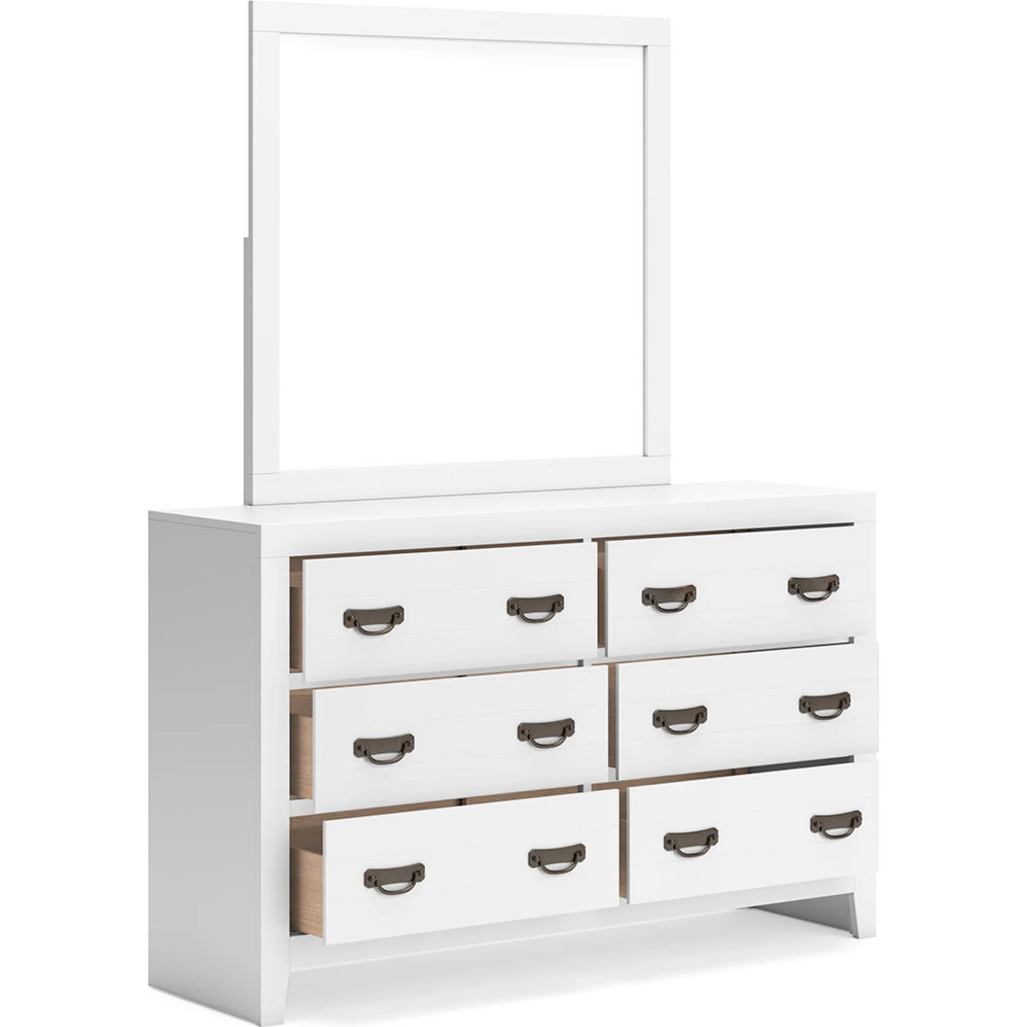 Binterglen Dresser and Mirror - White - Image 19
