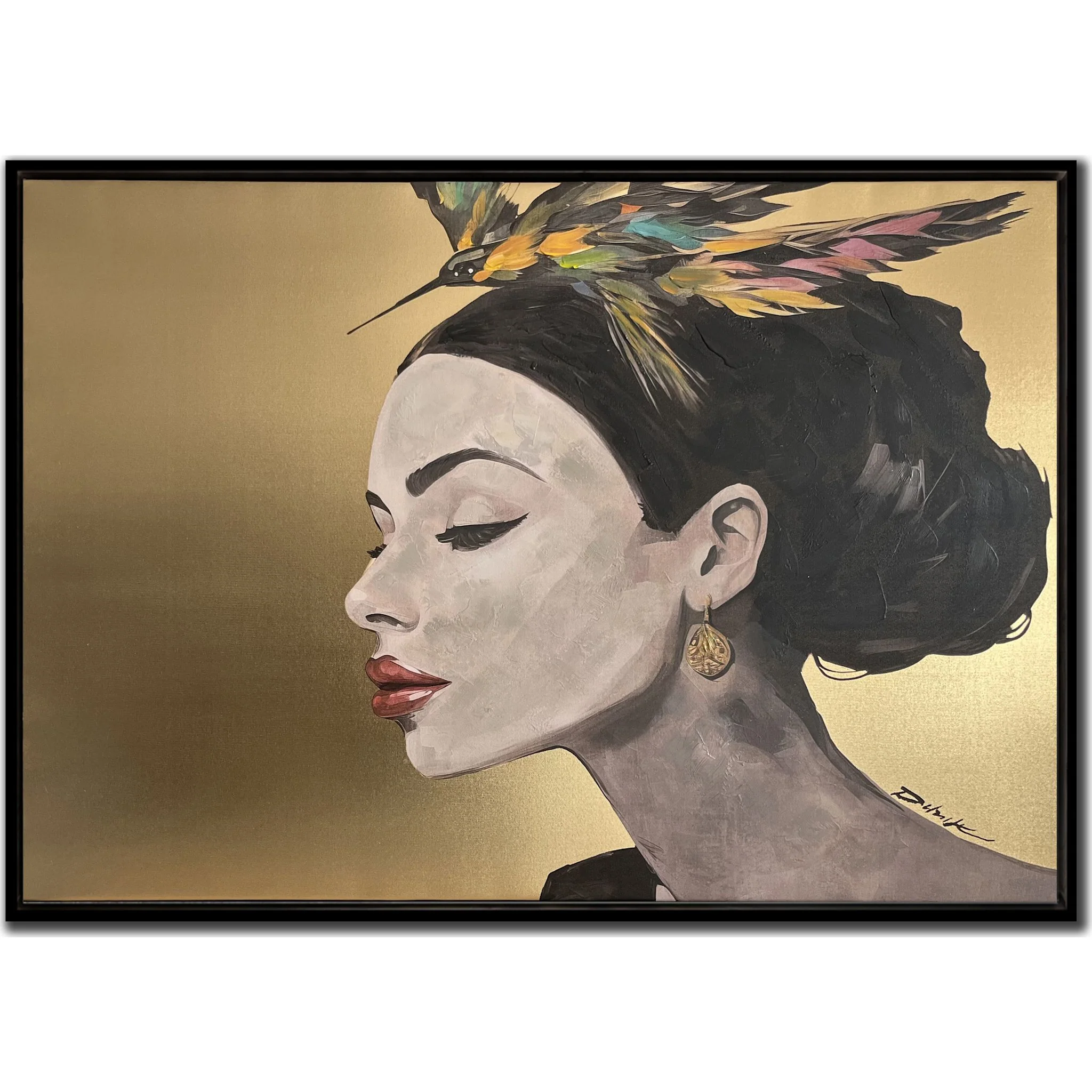 Bird and Beauty Wall Art 41.00" x 29.00"