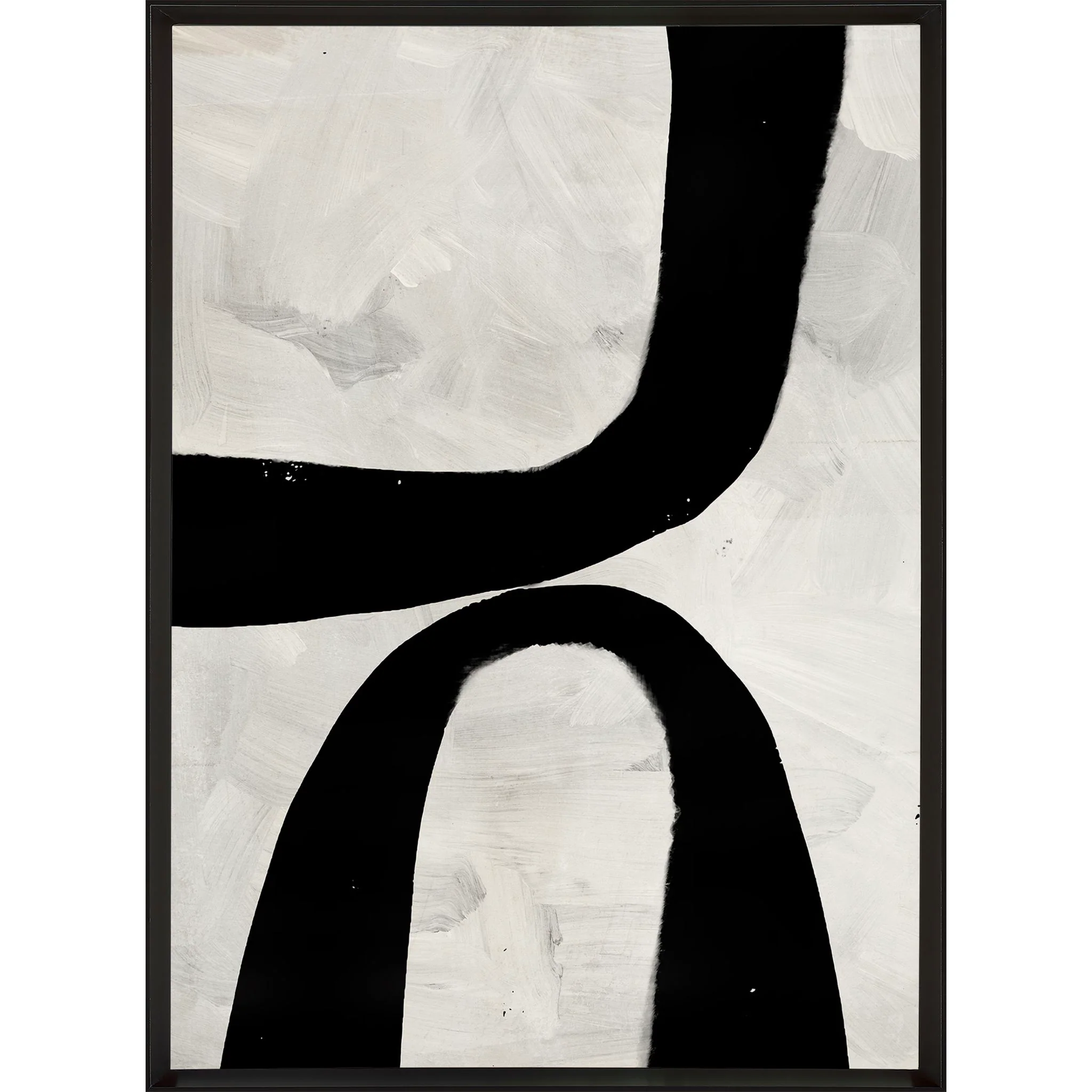 Black Lines I Wall Art 22.00" x 30.00"