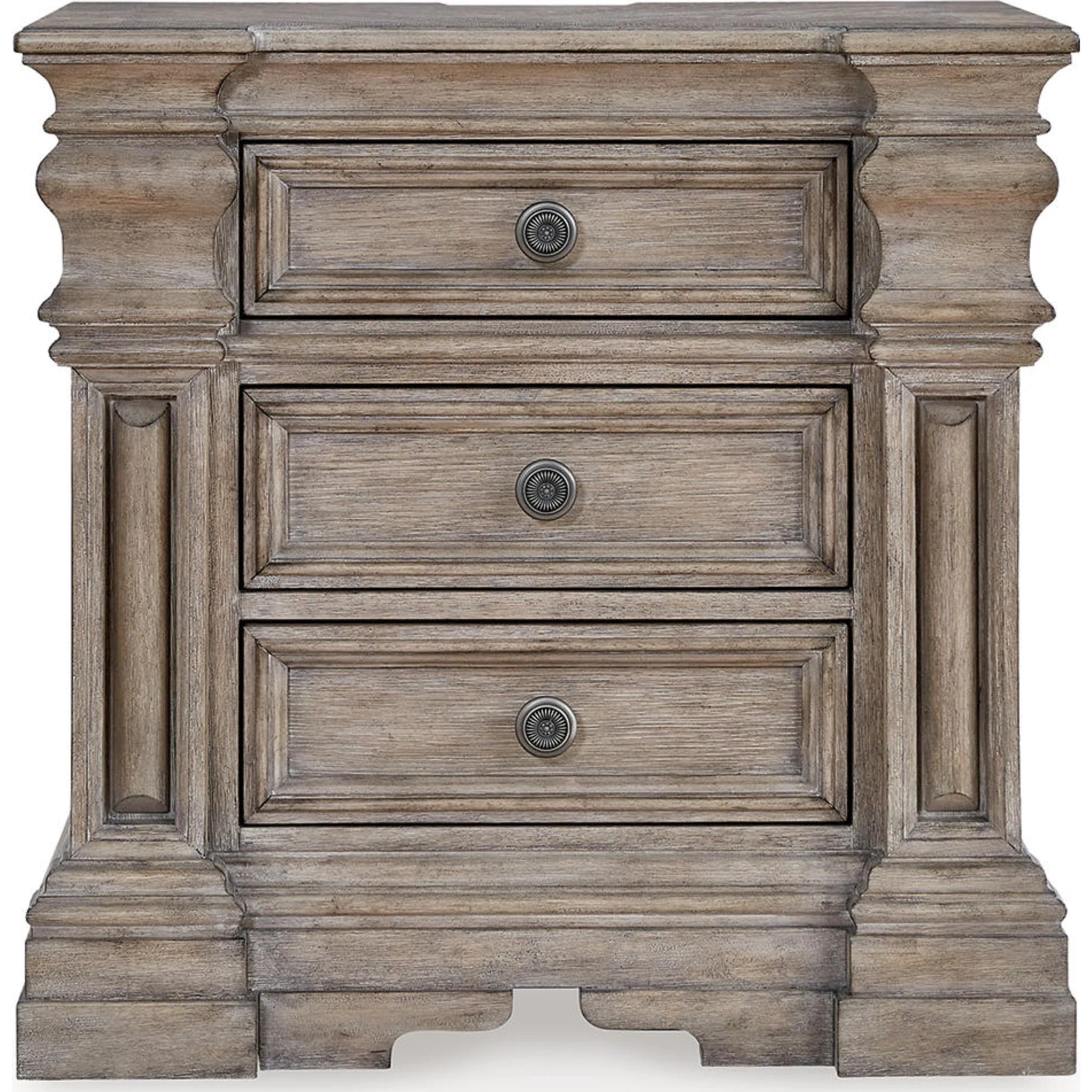 Blairhurst Nightstand - Light Grayish Brown - Image 3