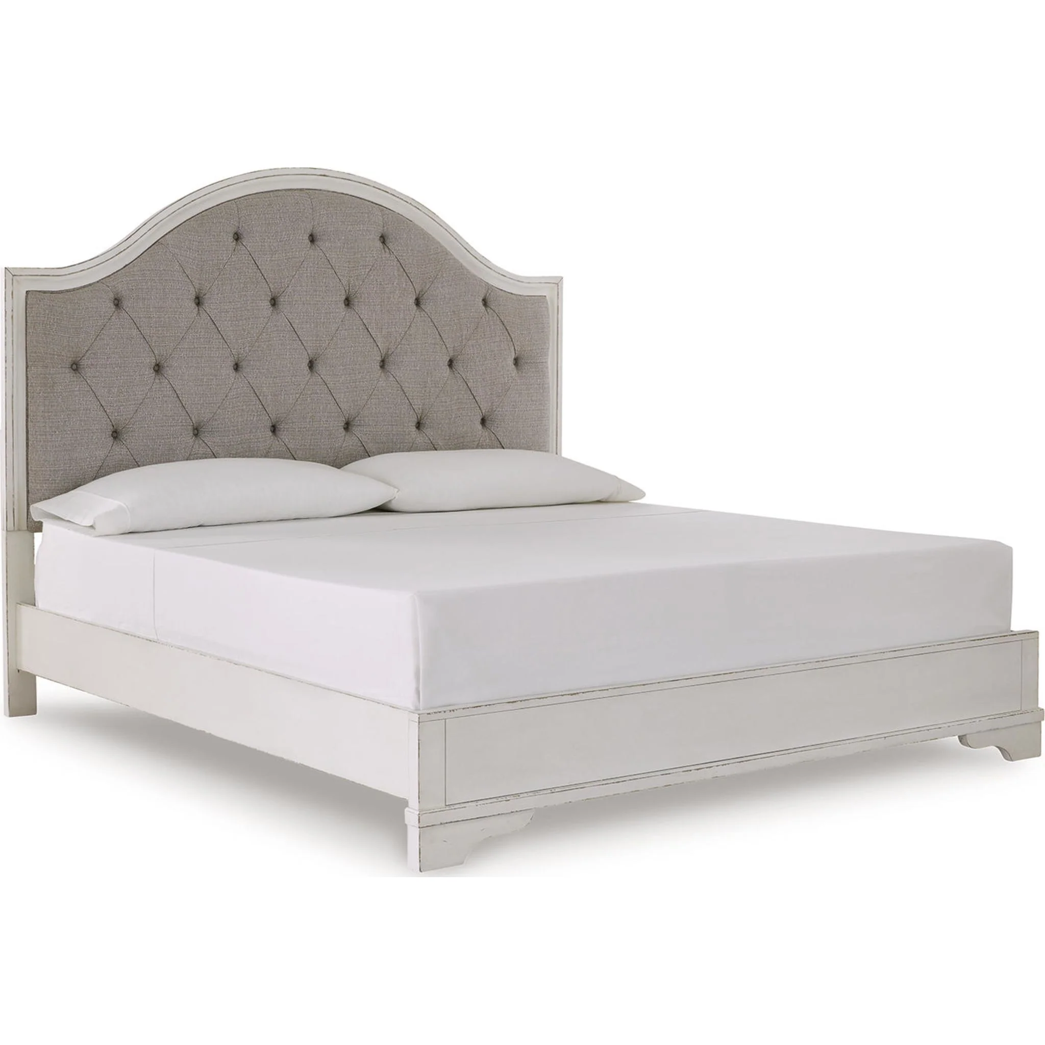 Blendon King Panel Bed - Rustic Brown