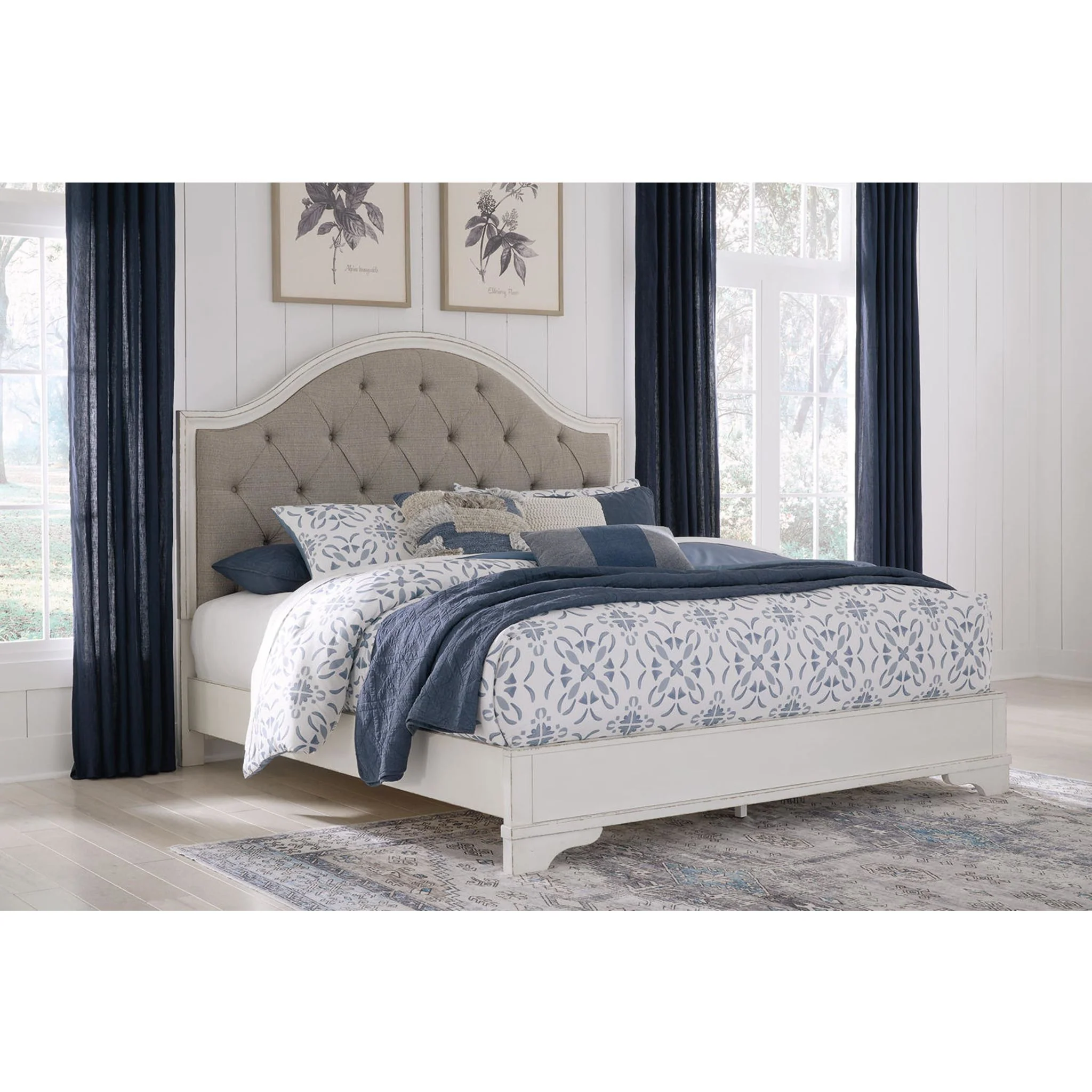Blendon King Panel Bed - Rustic Brown - Image 2