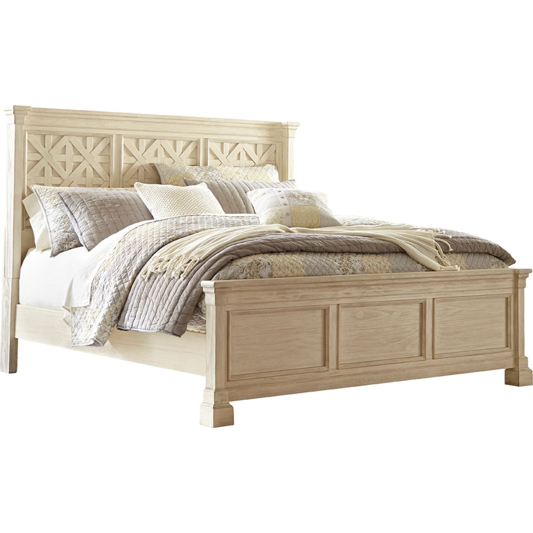Bolanburg 3 Piece Panel Bed - Antique White