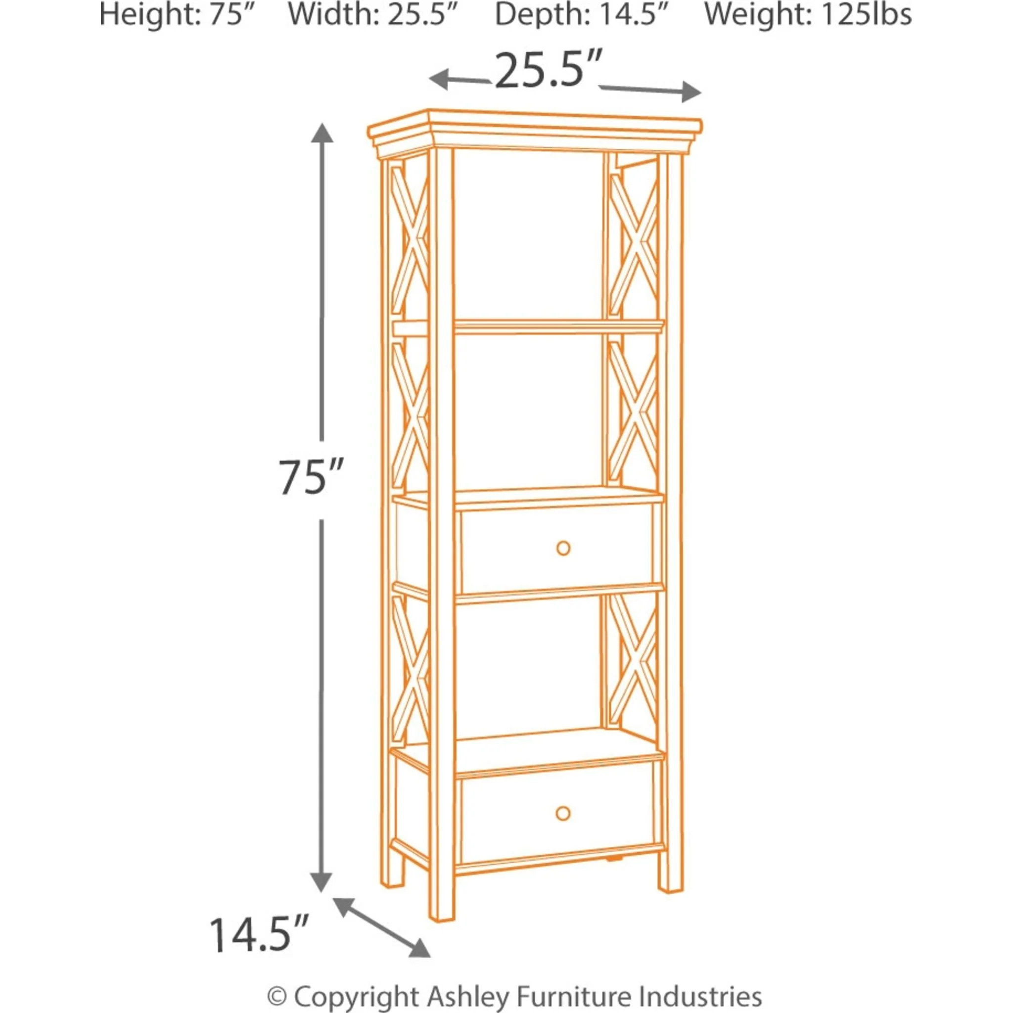 Bolanburg Display Cabinet - Antique White - (D647-76) - Image 11