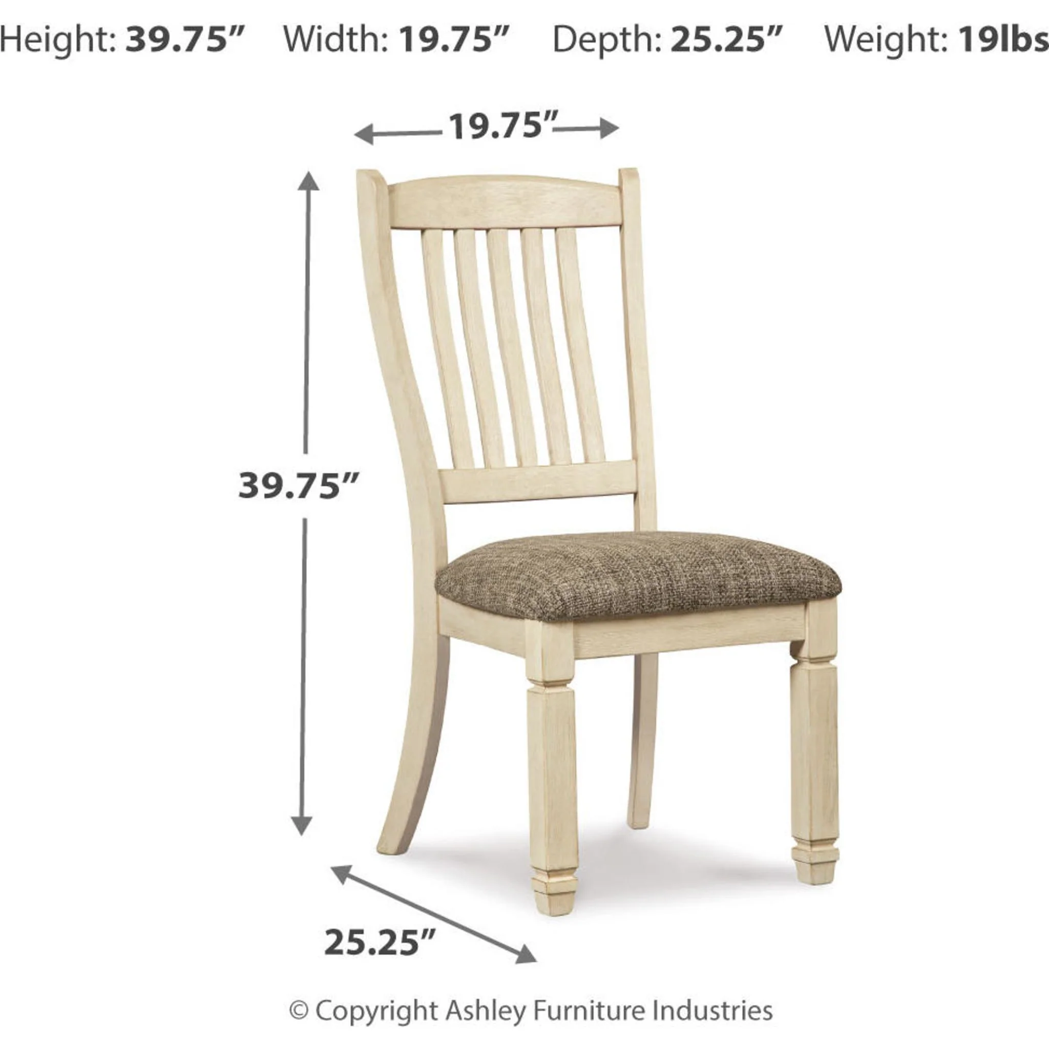 Bolanburg Side Chair - Two-tone - (D647-01) - Image 26