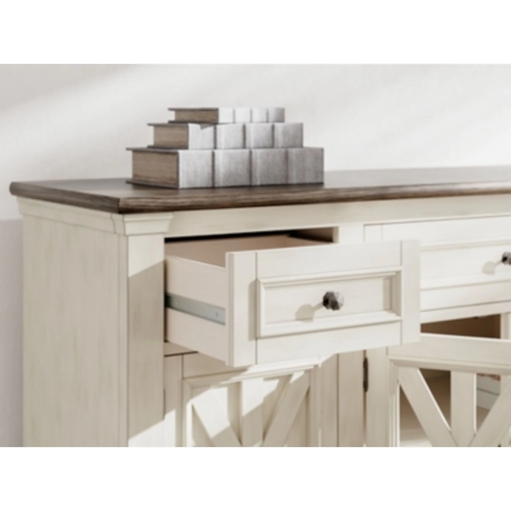 Bolanburg TV Stand - White/Weathered Gray - Image 6