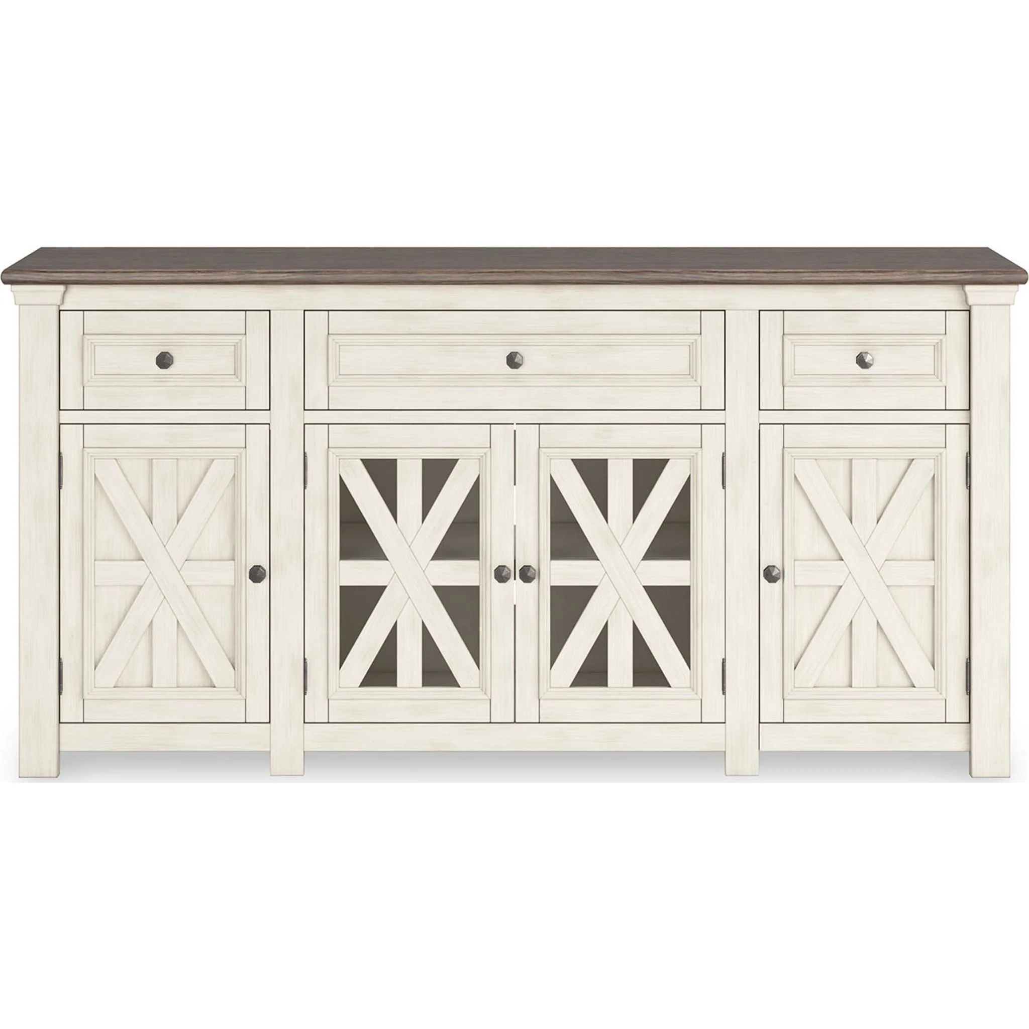 Bolanburg TV Stand - White/Weathered Gray - Image 7