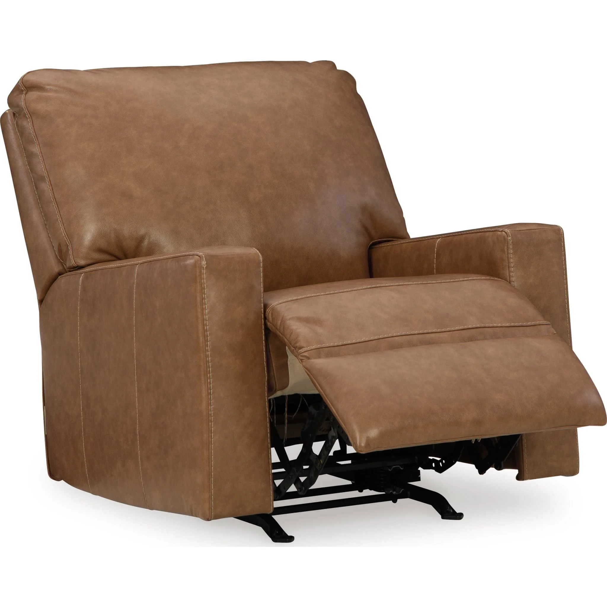 Bolsena Rocker Recliner - Caramel - Image 5