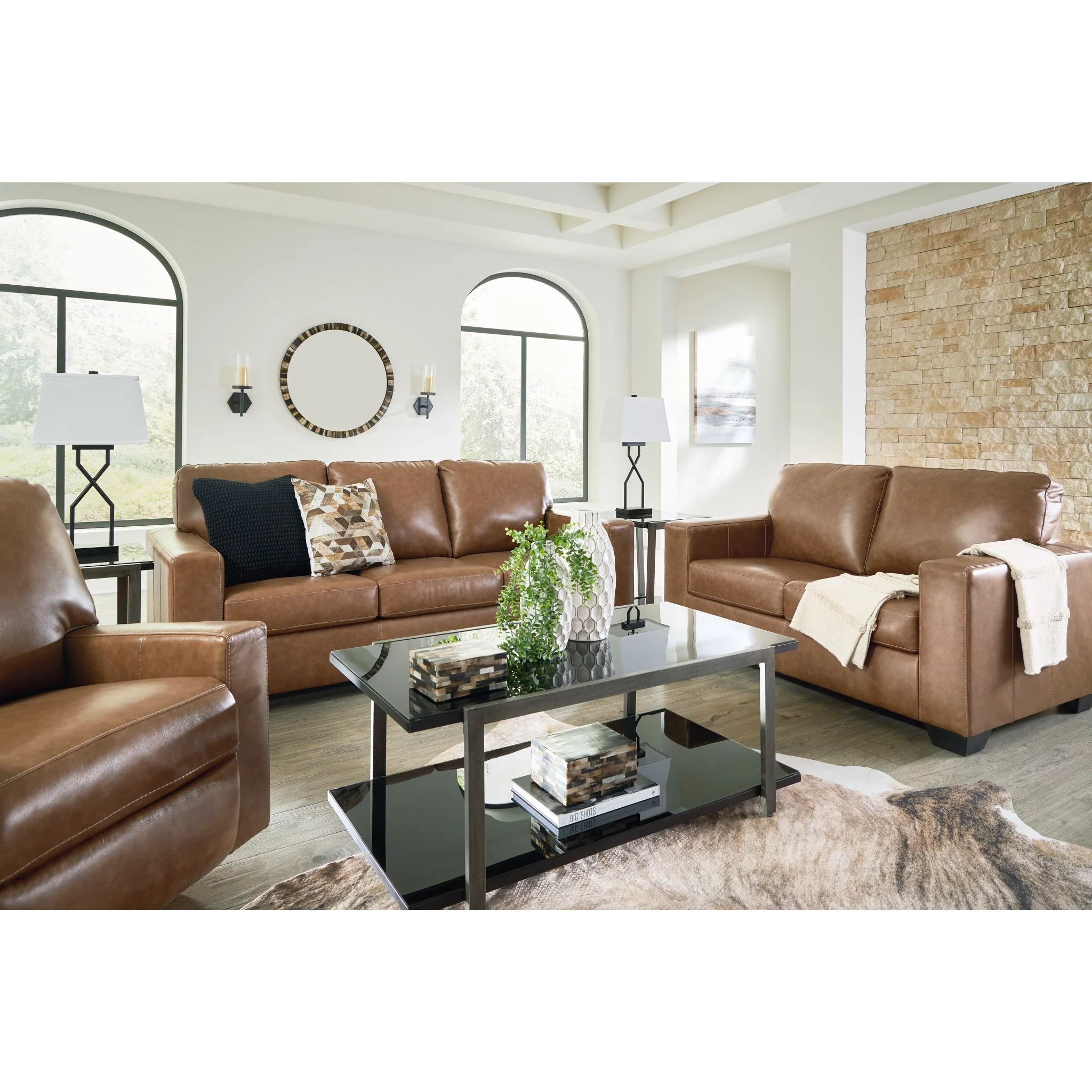 Bolsena Sofa - Caramel - Image 2