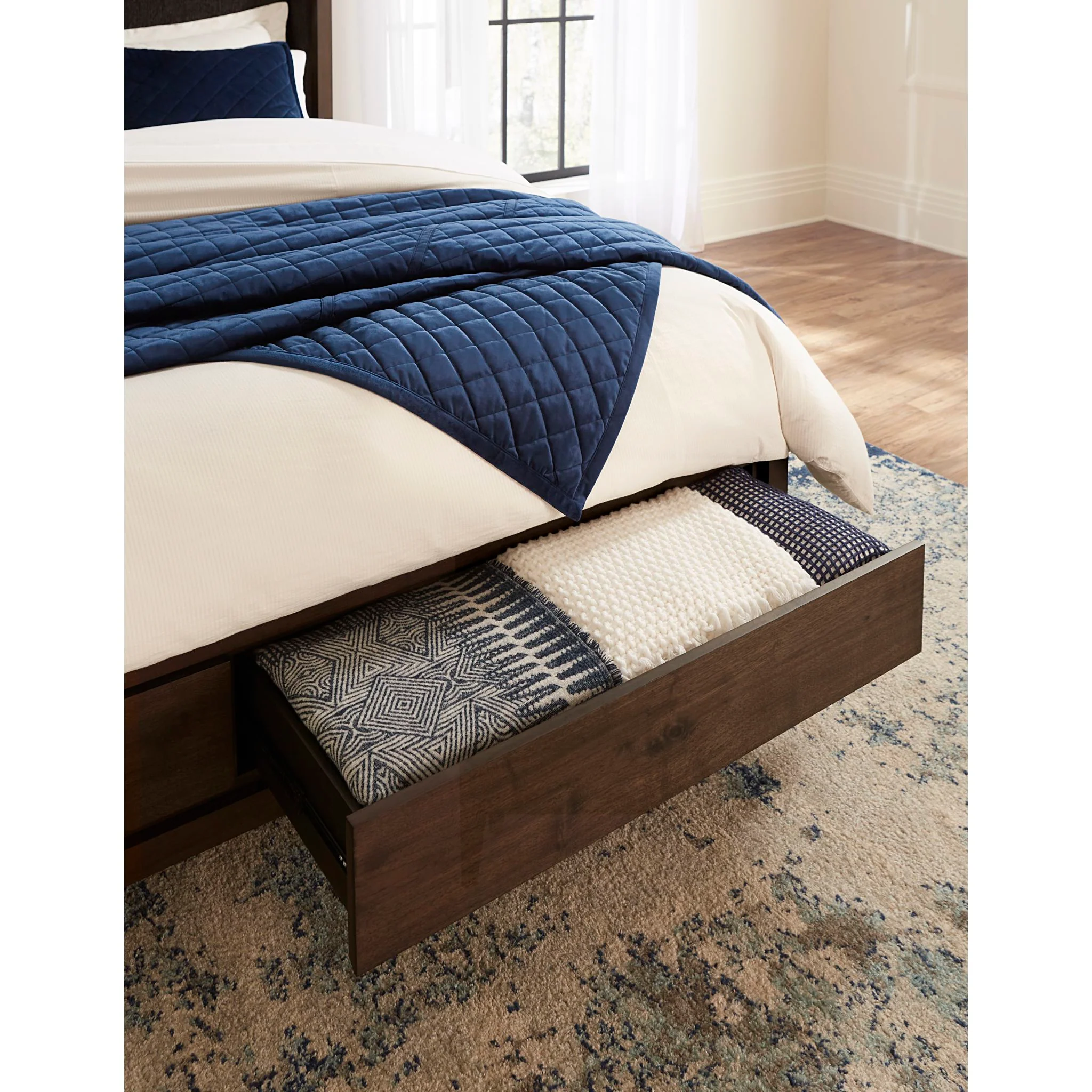 Boracay Platform Bed - Wild Oats Brown - Image 5