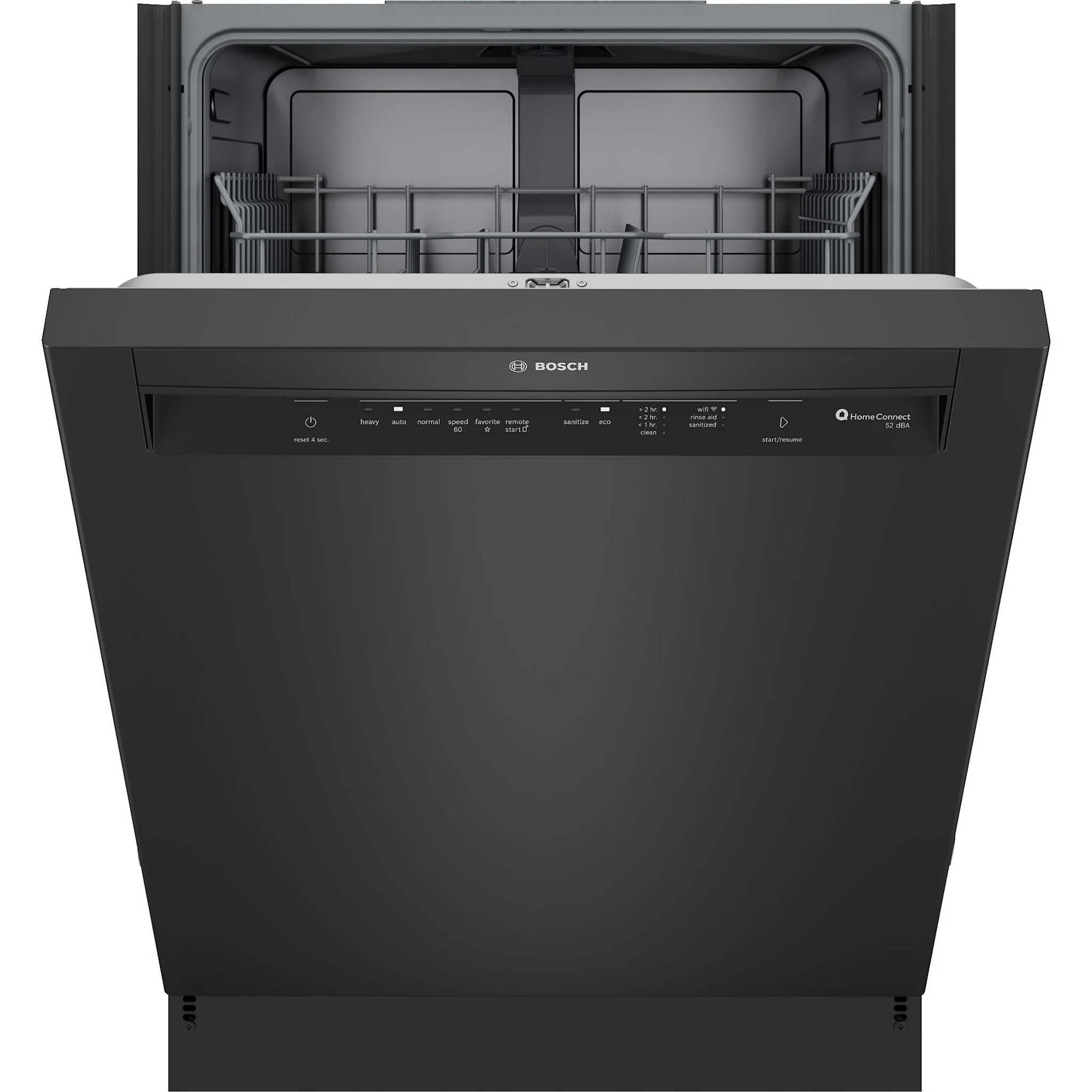 Bosch 100 Series Dishwasher 24'' - Black (SHE2ADF6N) - Image 2