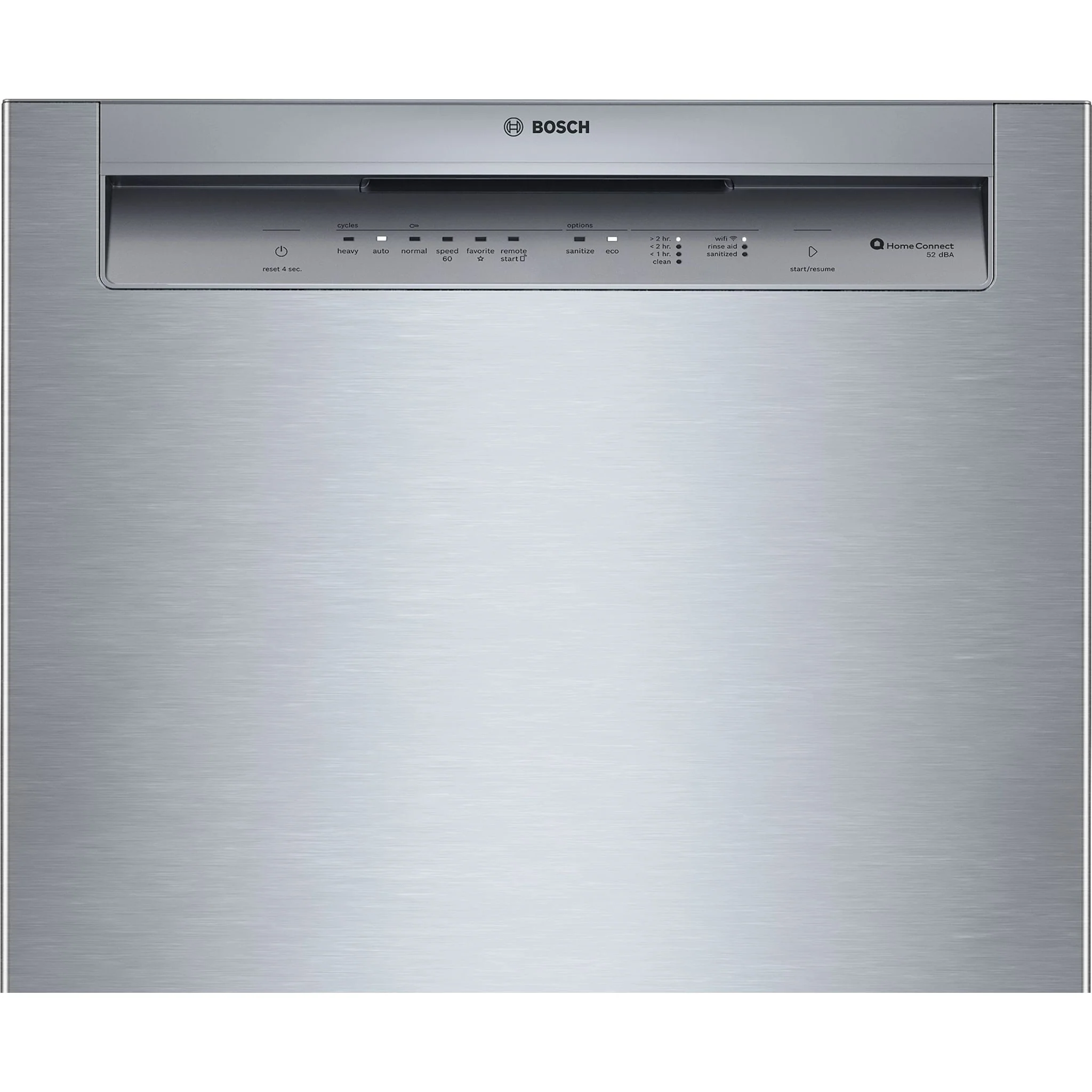 Bosch 100 Series Dishwasher 24'' - Stainless Steel Anti-fingerprint (SHE2ADF5N) - Image 2