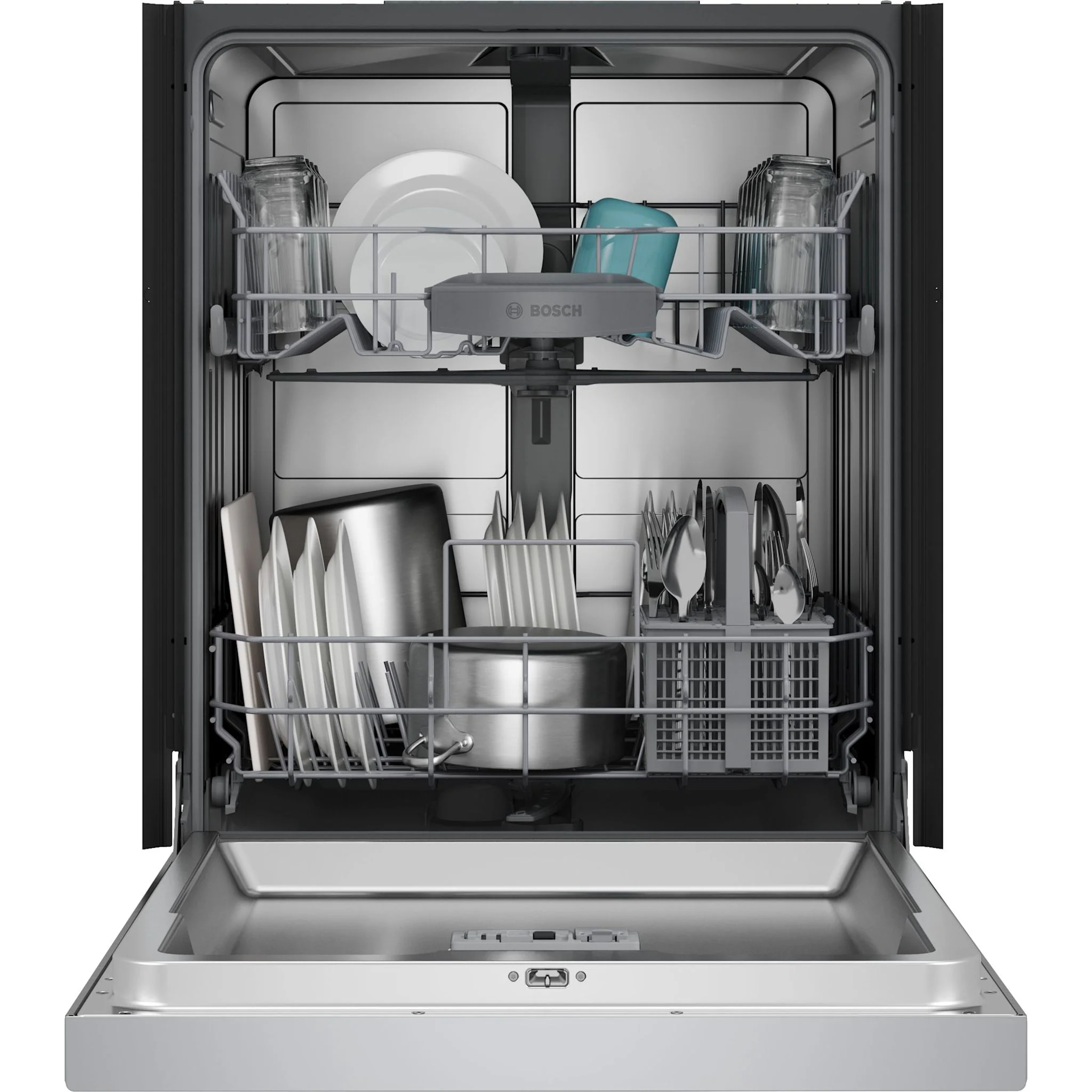 Bosch 100 Series Dishwasher 24'' - Stainless Steel Anti-fingerprint (SHE2ADF5N) - Image 6