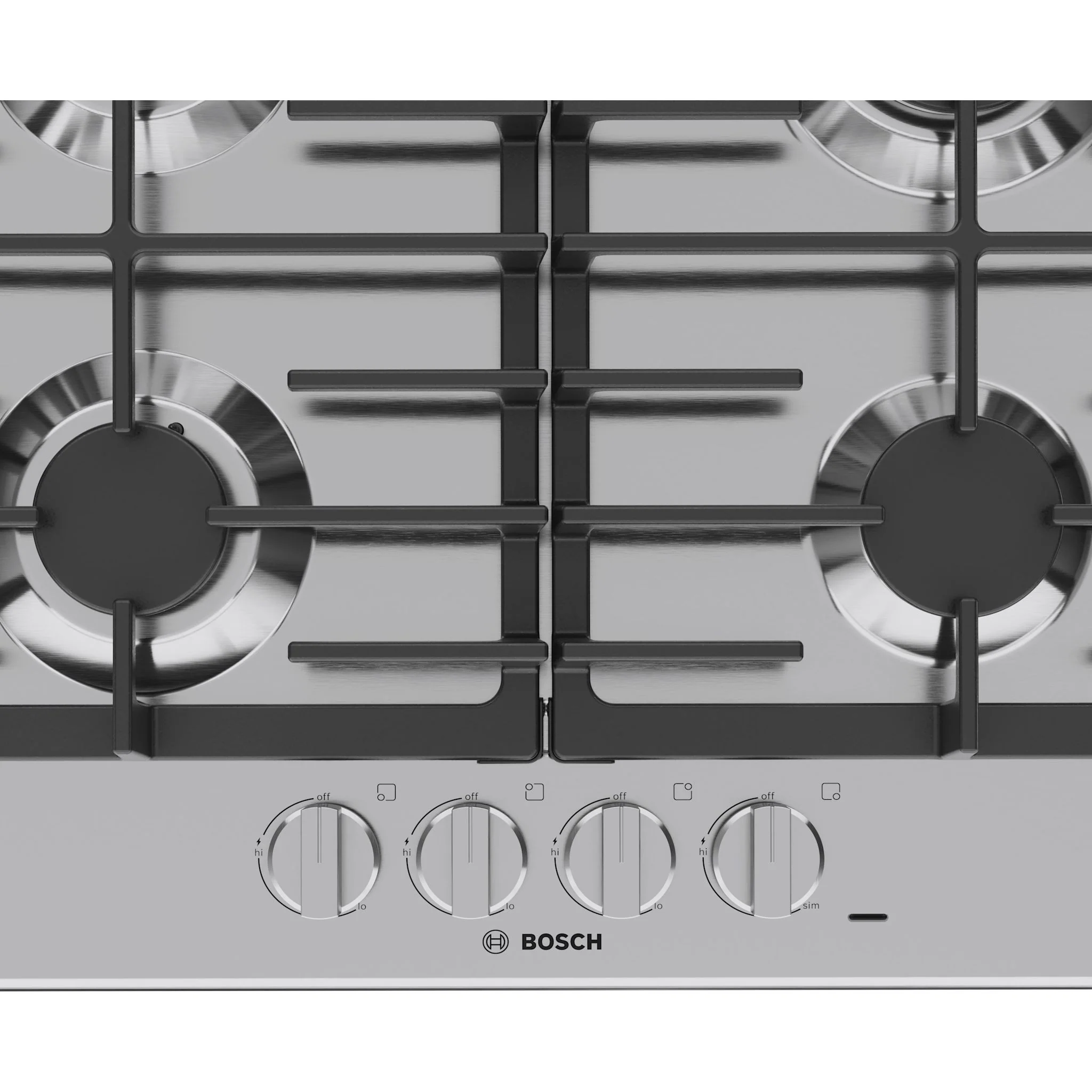 Bosch 500 Series, Gas Cooktop - Stainless Steel (NGM5453UC) - Image 6