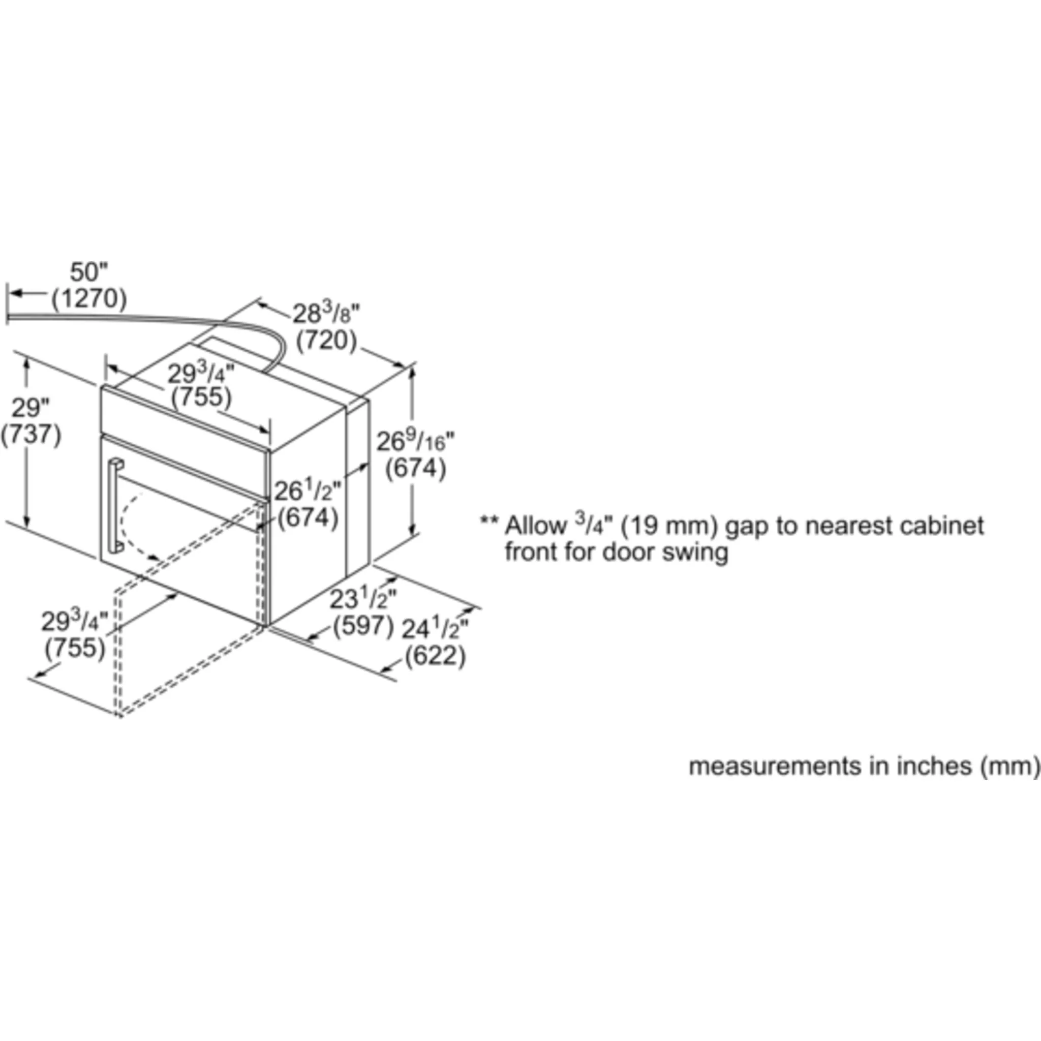 Bosch Benchmark™, Single Wall Oven, 30'', Door hinge: Right -Stainless Steel (HBLP451RUC) - Image 13