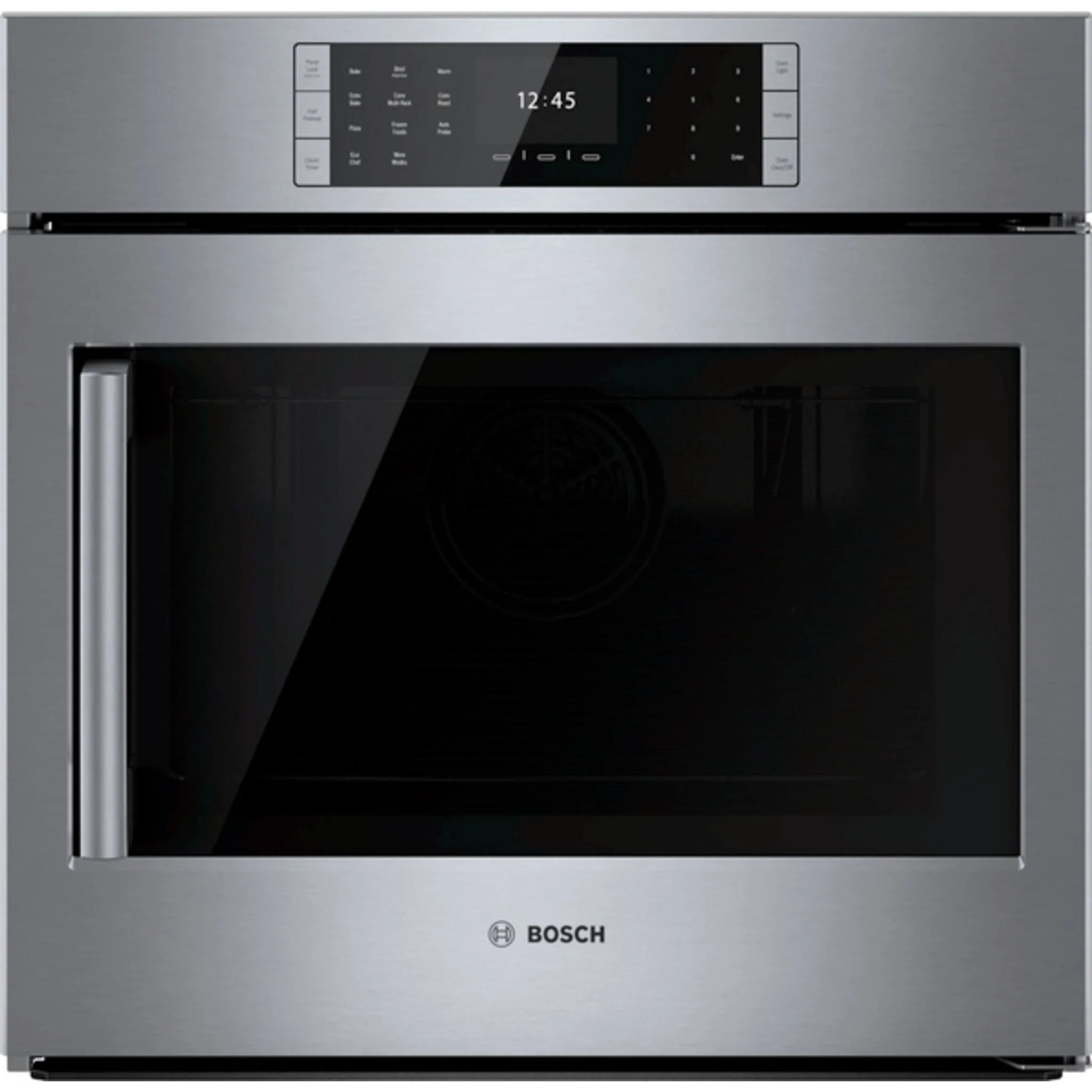 Bosch Benchmark™, Single Wall Oven, 30'', Door hinge: Right -Stainless Steel (HBLP451RUC) - Image 2