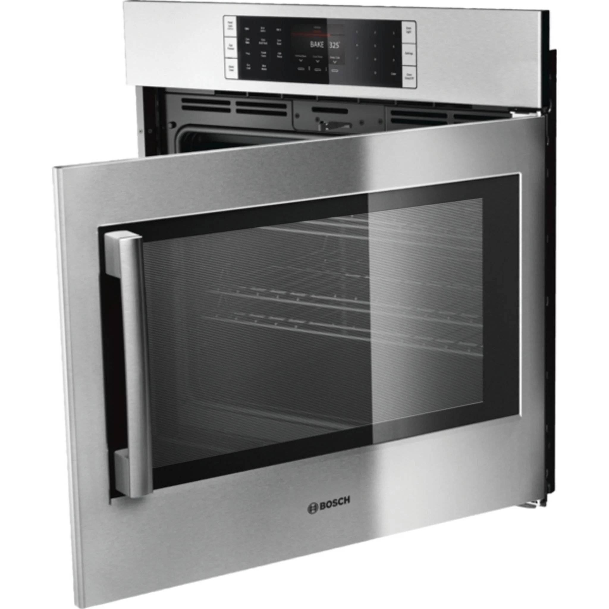 Bosch Benchmark™, Single Wall Oven, 30'', Door hinge: Right -Stainless Steel (HBLP451RUC) - Image 3