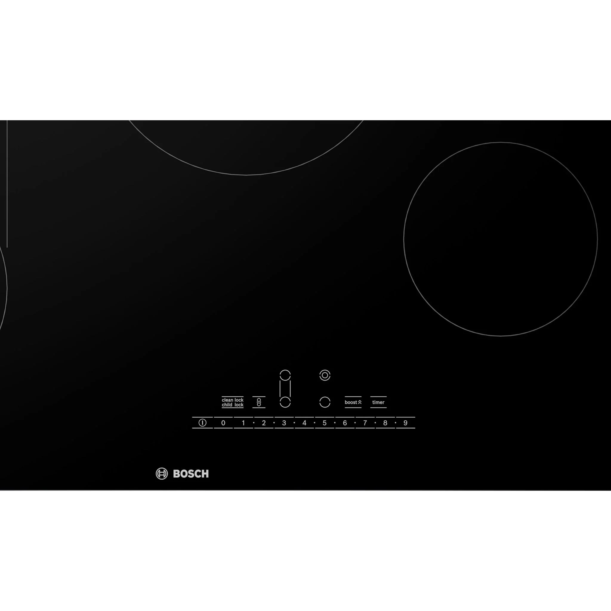 Bosch 800 Series, Electric Cooktop, 30" - Black (NET8069UC)