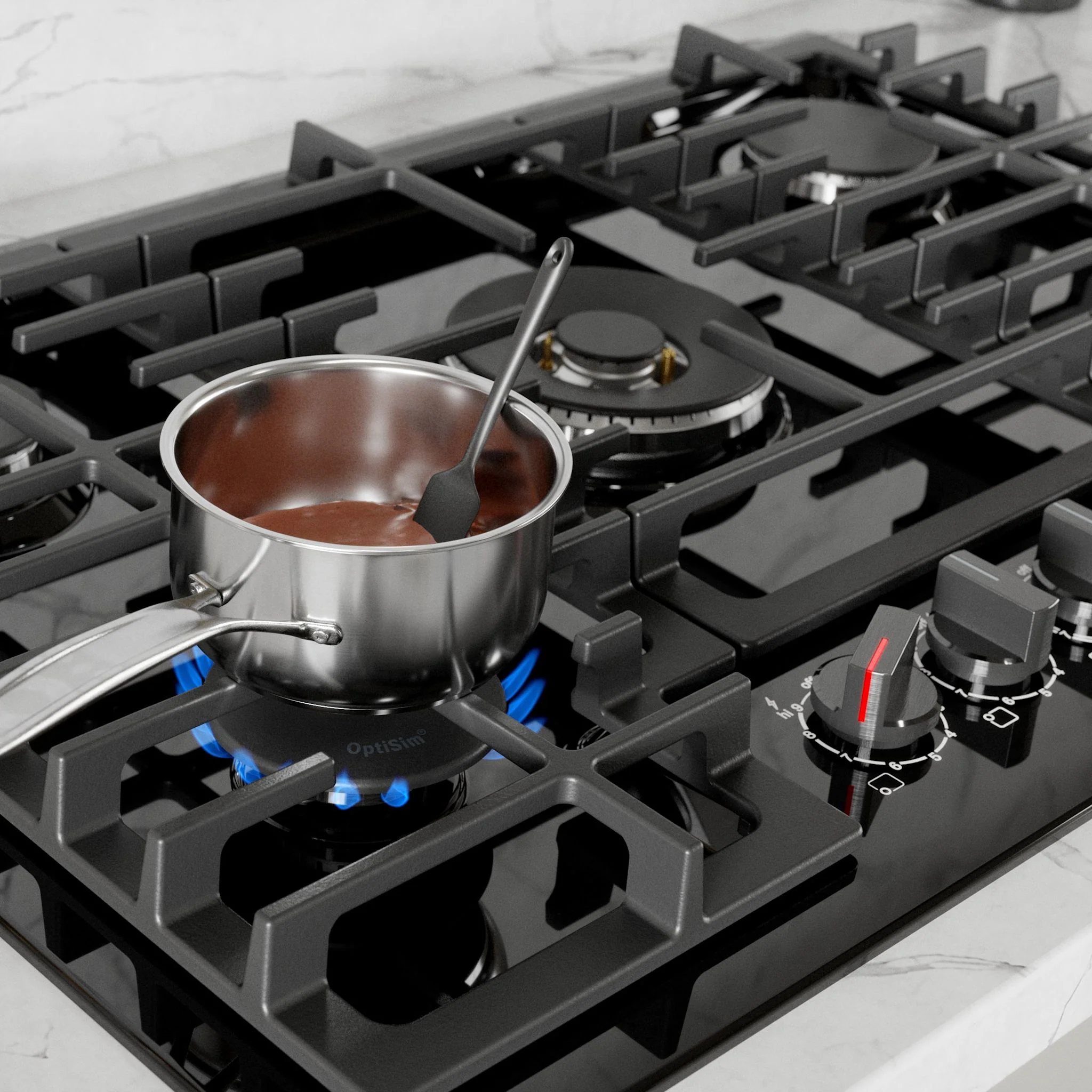 Bosch 800 Series, Gas Cooktop, 30'' - Stainless Steel (NGM8049UC) - Image 5