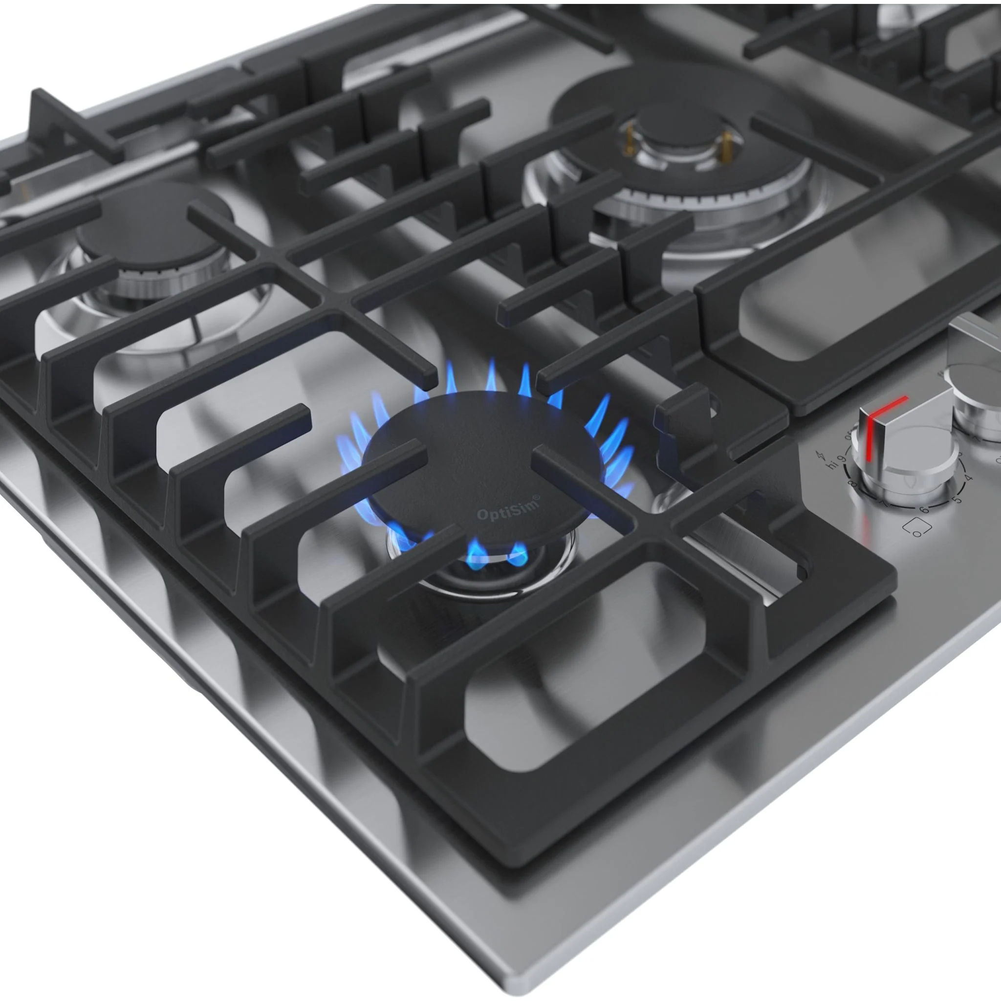 Bosch 800 Series, Gas Cooktop, 30'' - Stainless Steel (NGM8059UC) - Image 2
