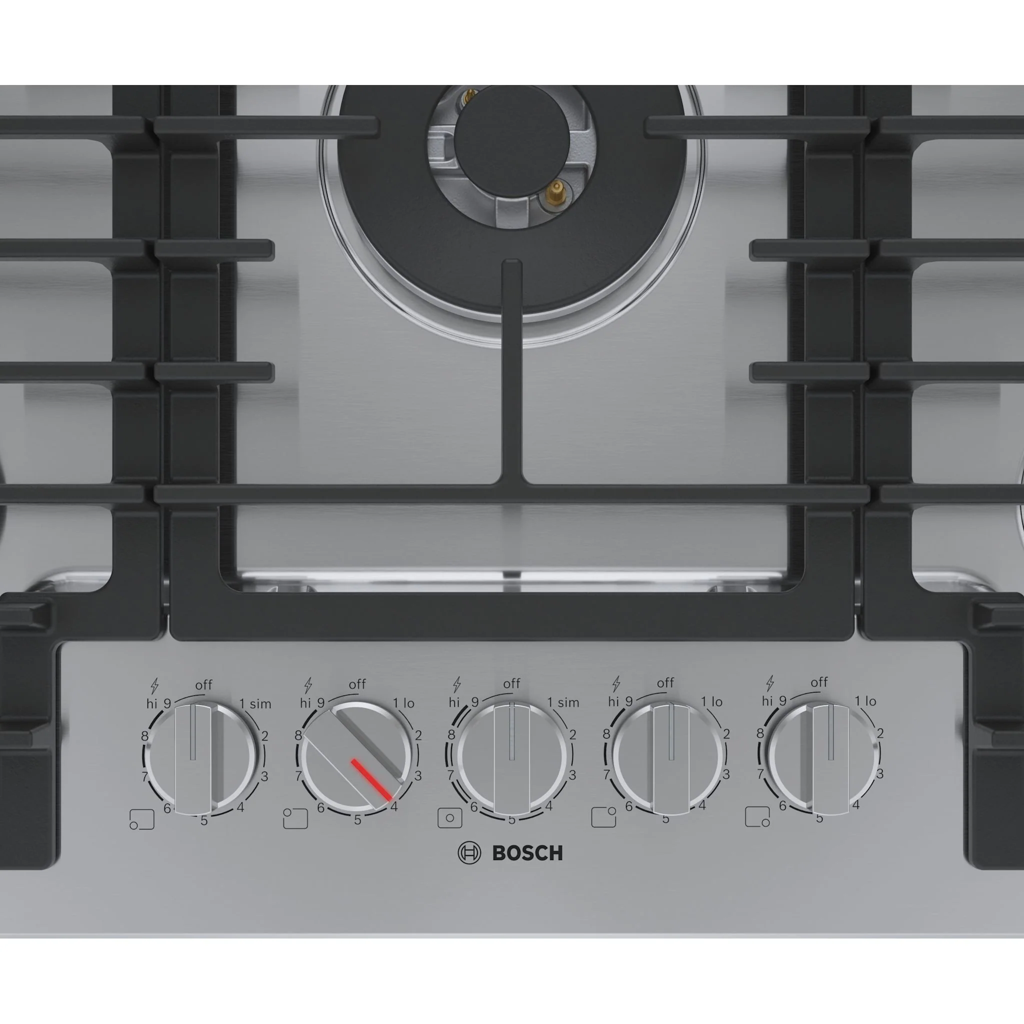 Bosch 800 Series, Gas Cooktop, 30'' - Stainless Steel (NGM8059UC) - Image 3