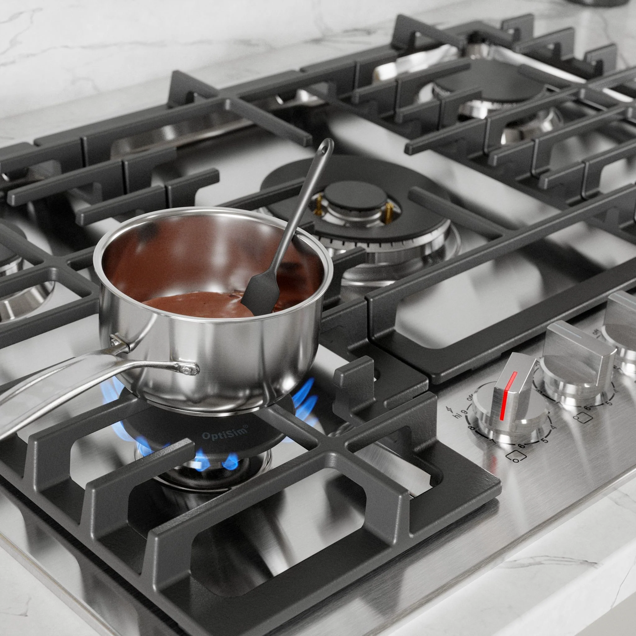 Bosch 800 Series, Gas Cooktop, 30'' - Stainless Steel (NGM8059UC) - Image 5