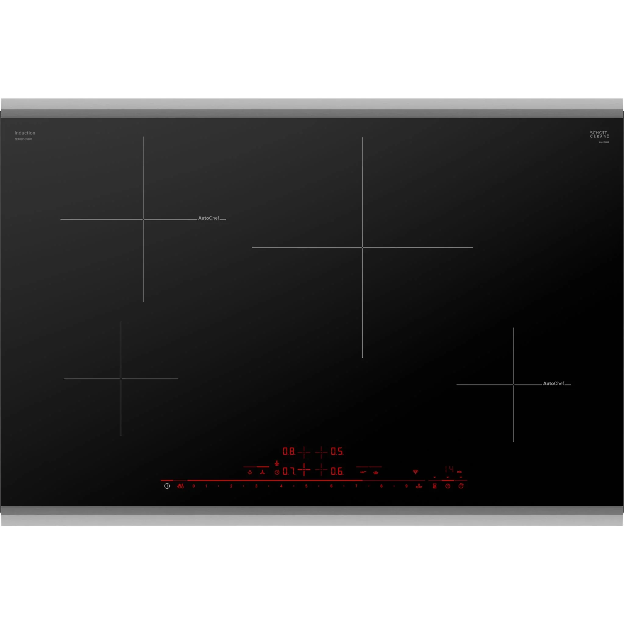 Bosch 800 Series, Induction Cooktop, 30'' - Black (NIT8060SUC) - Image 20