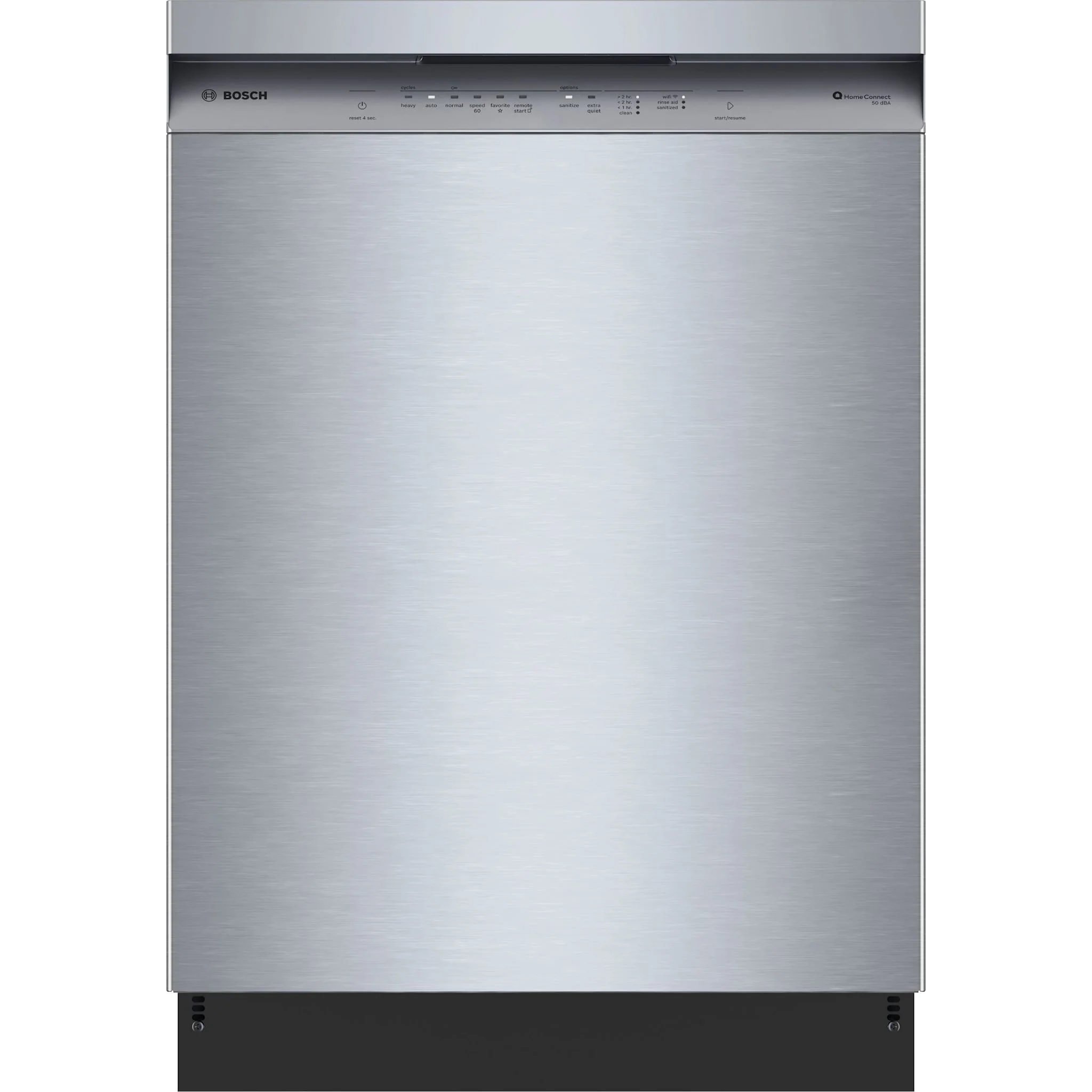 Bosch 300 Series Dishwasher 24'' - Brushed steel anti-fingerprint (SHE3ADF5N)
