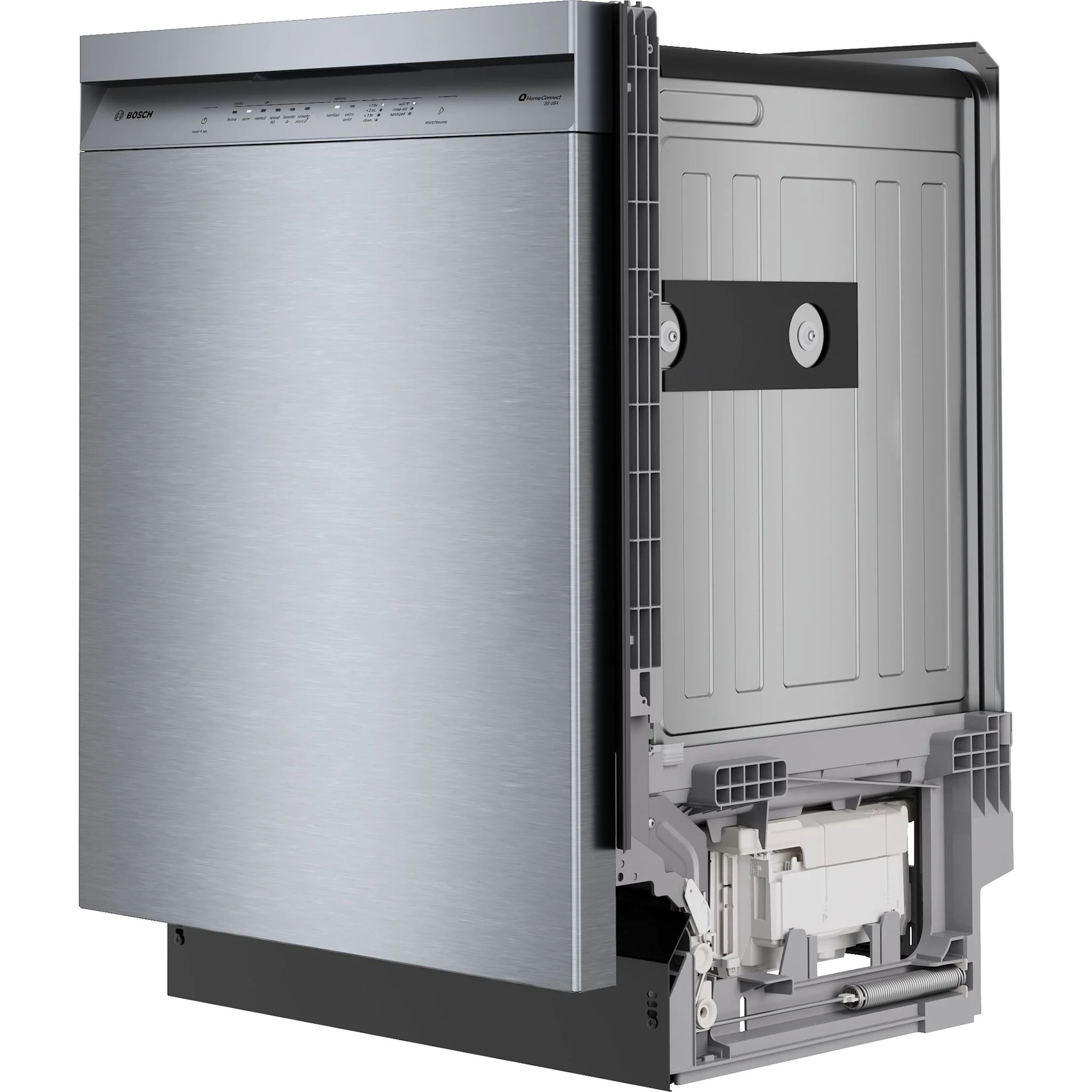 Bosch 300 Series Dishwasher 24'' - Brushed steel anti-fingerprint (SHE3ADF5N) - Image 2