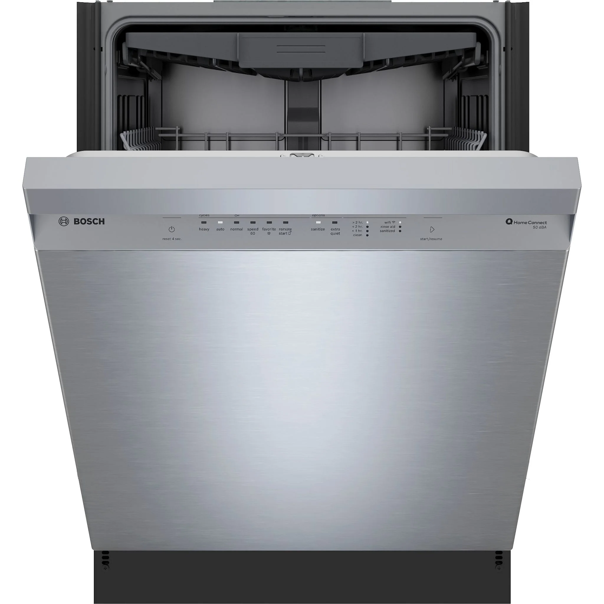 Bosch 300 Series Dishwasher 24'' - Brushed steel anti-fingerprint (SHE3ADF5N) - Image 4
