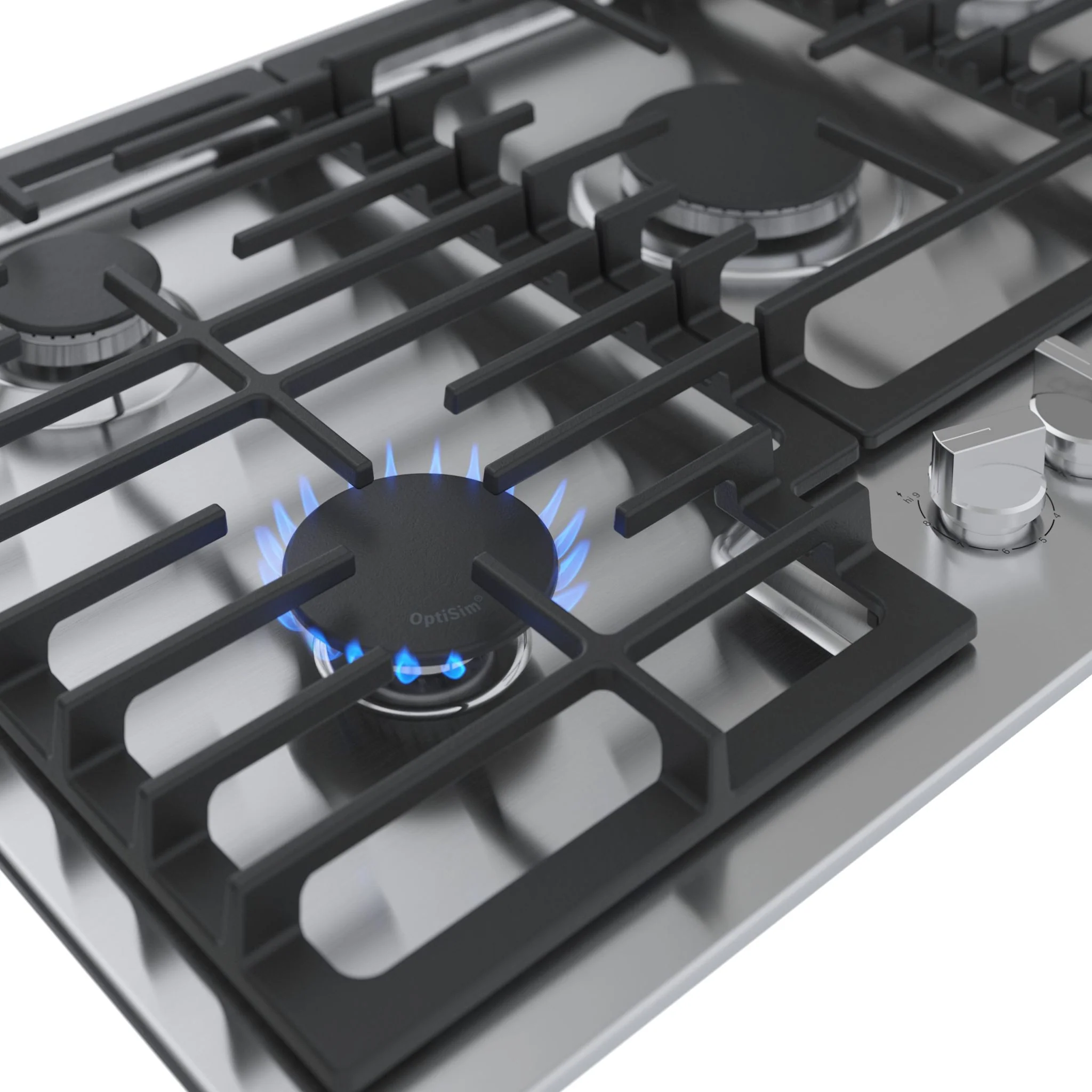 Bosch 500 Series, Gas Cooktop, 36' - Stainless Steel (NGM5659UC) - Image 2