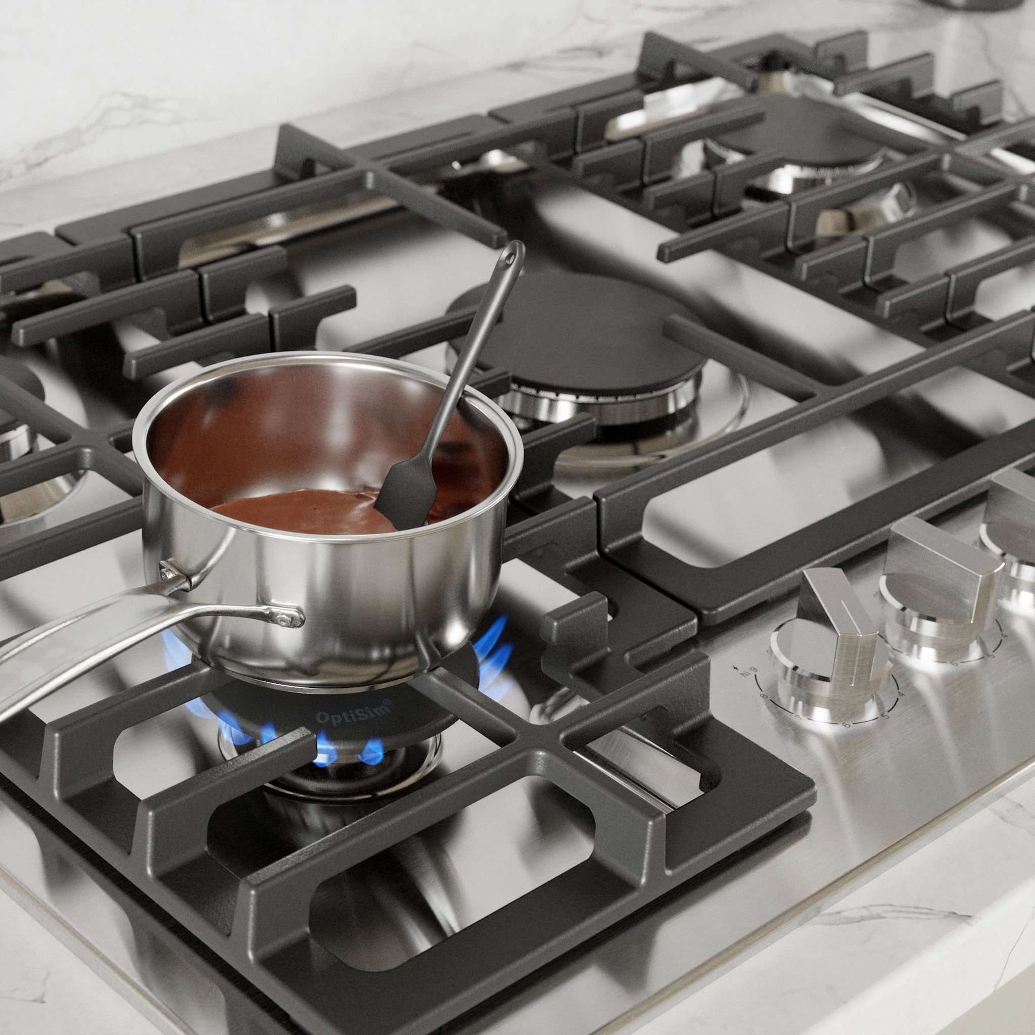 Bosch 500 Series, Gas Cooktop, 36' - Stainless Steel (NGM5659UC) - Image 7