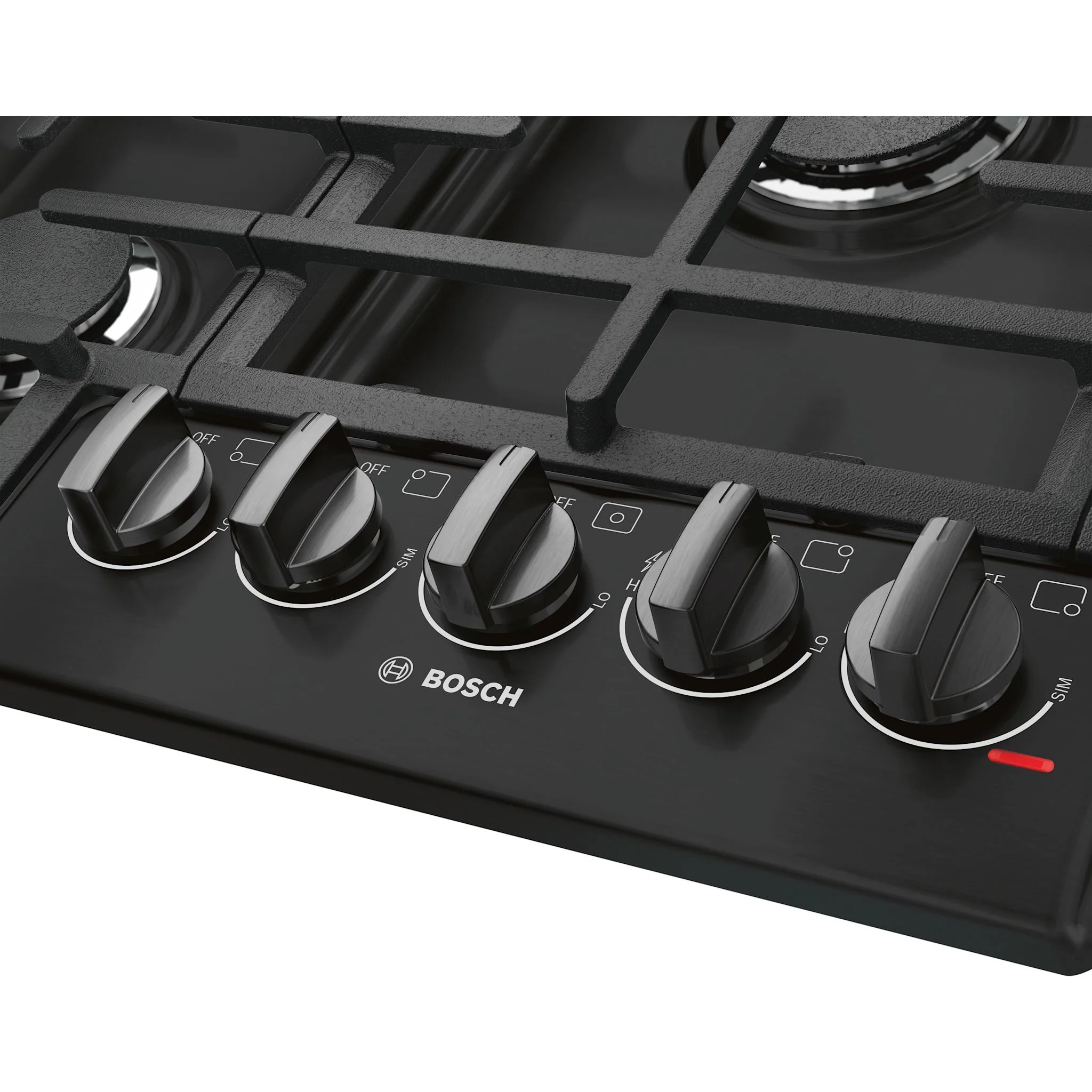 Bosch 800 Series, Gas Cooktop, 36'' - Black (NGM8646UC) - Image 2