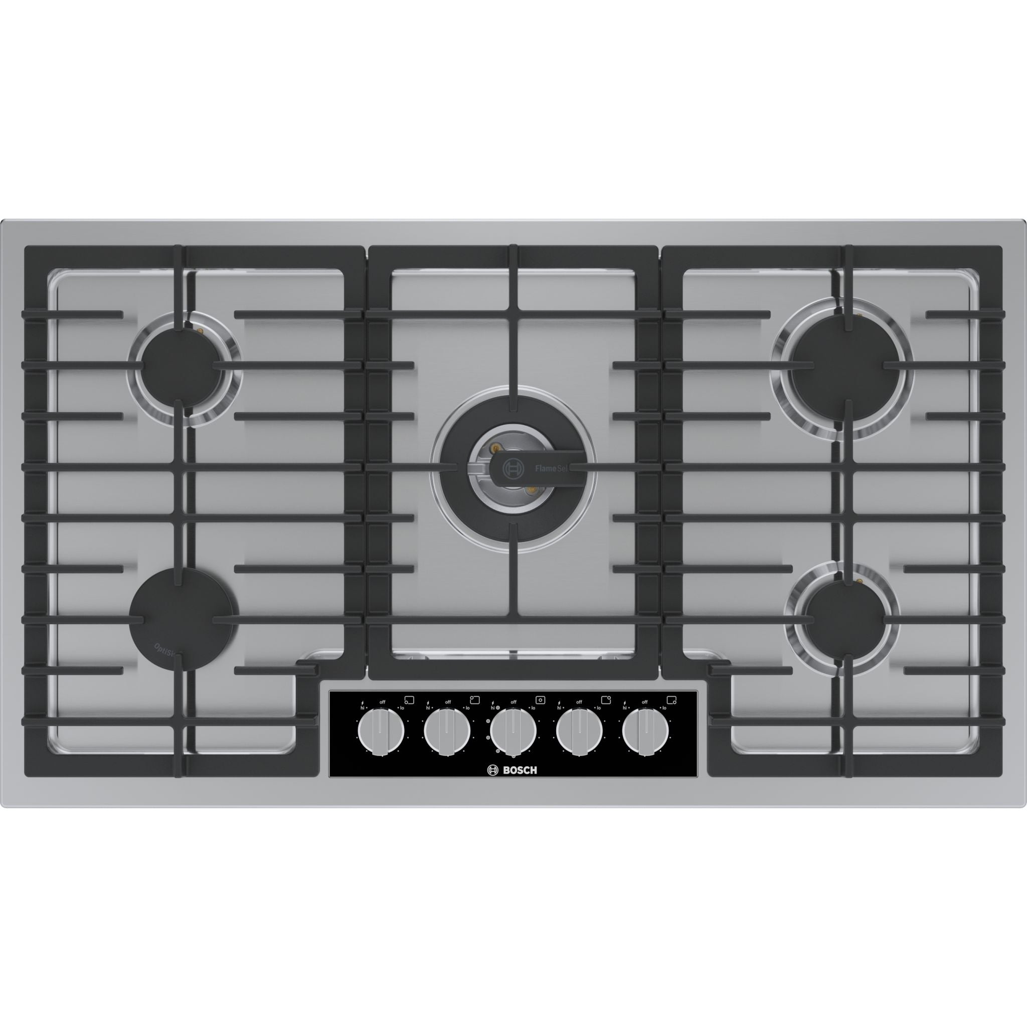Bosch 36" Gas Cooktop (NGMP658UC) - Stainless Steel
