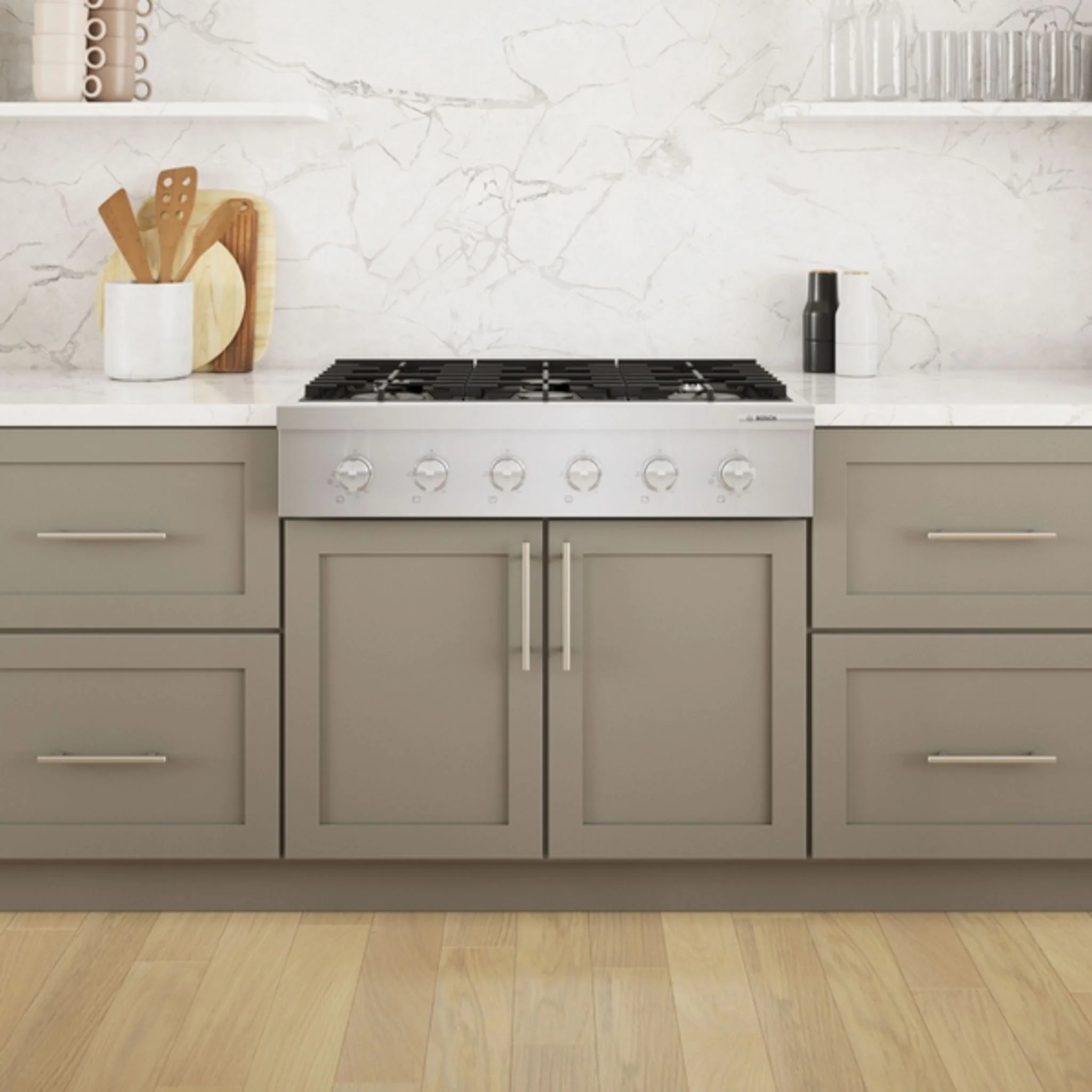 Bosch 800 Series, Professional Rangetop, 36'' - Stainless Steel (RGM8658UC) - Image 19