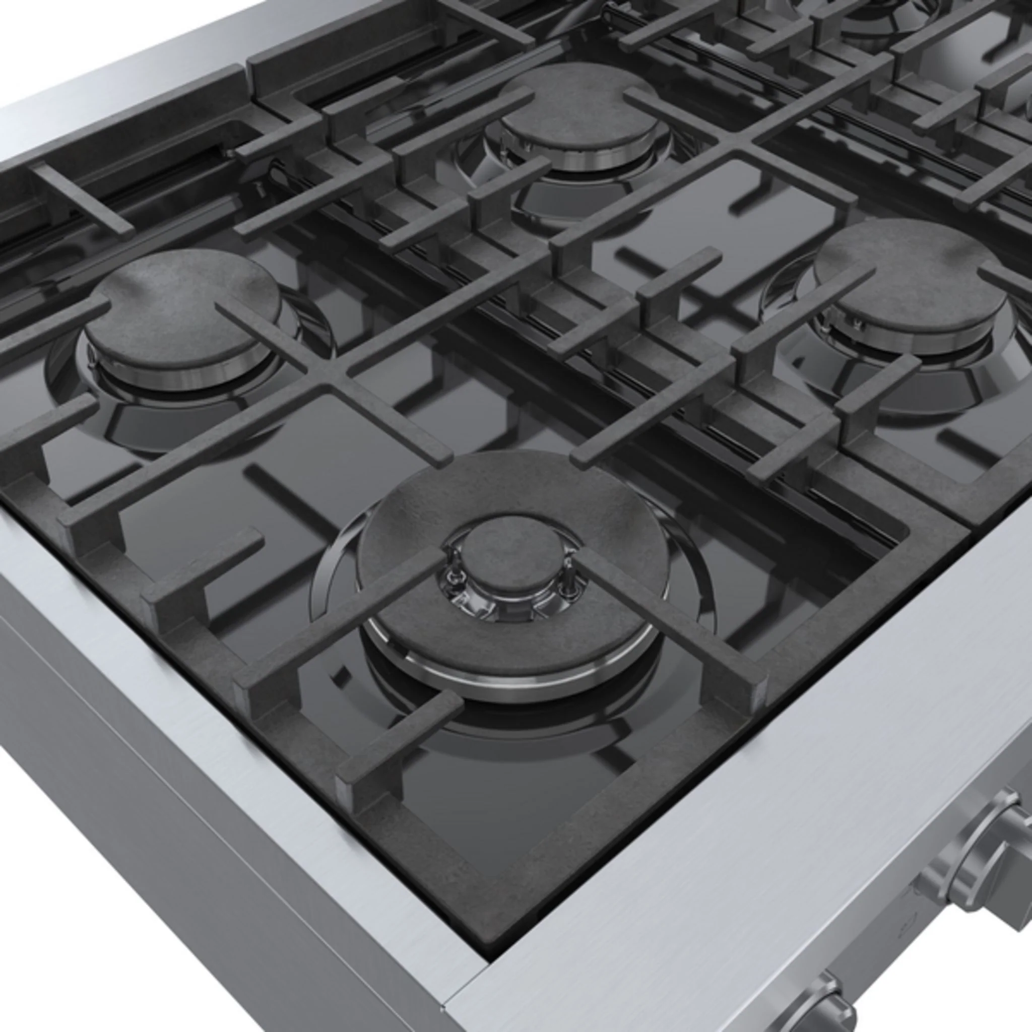 Bosch 800 Series, Professional Rangetop, 36'' - Stainless Steel (RGM8658UC) - Image 5