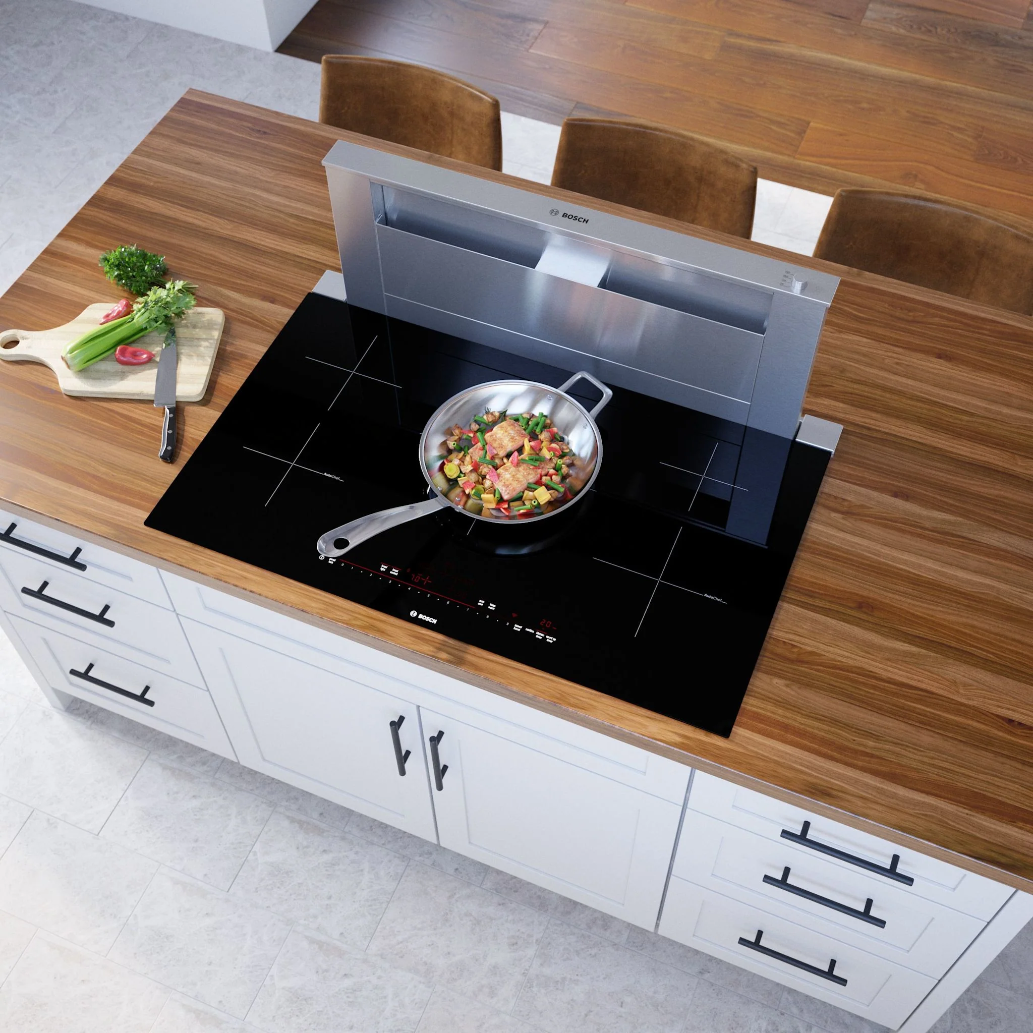 Bosch 36" Induction Cooktop (NIT8660UC) - Black - Image 7