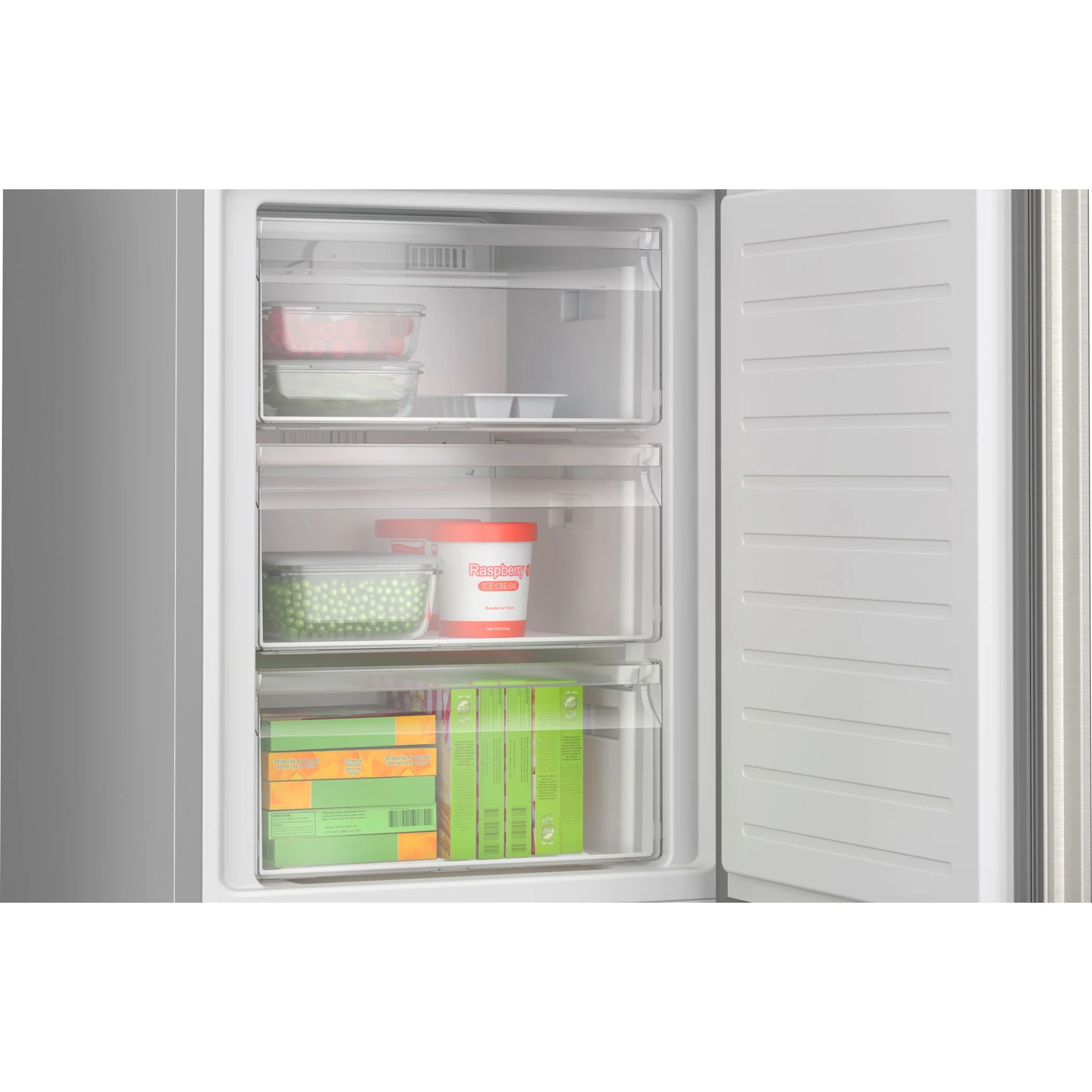Bosch 500 Series, Freestanding Bottom Freezer Refrigerator, 24'' - Stainless Steel (B24CB50ESS) - Image 11