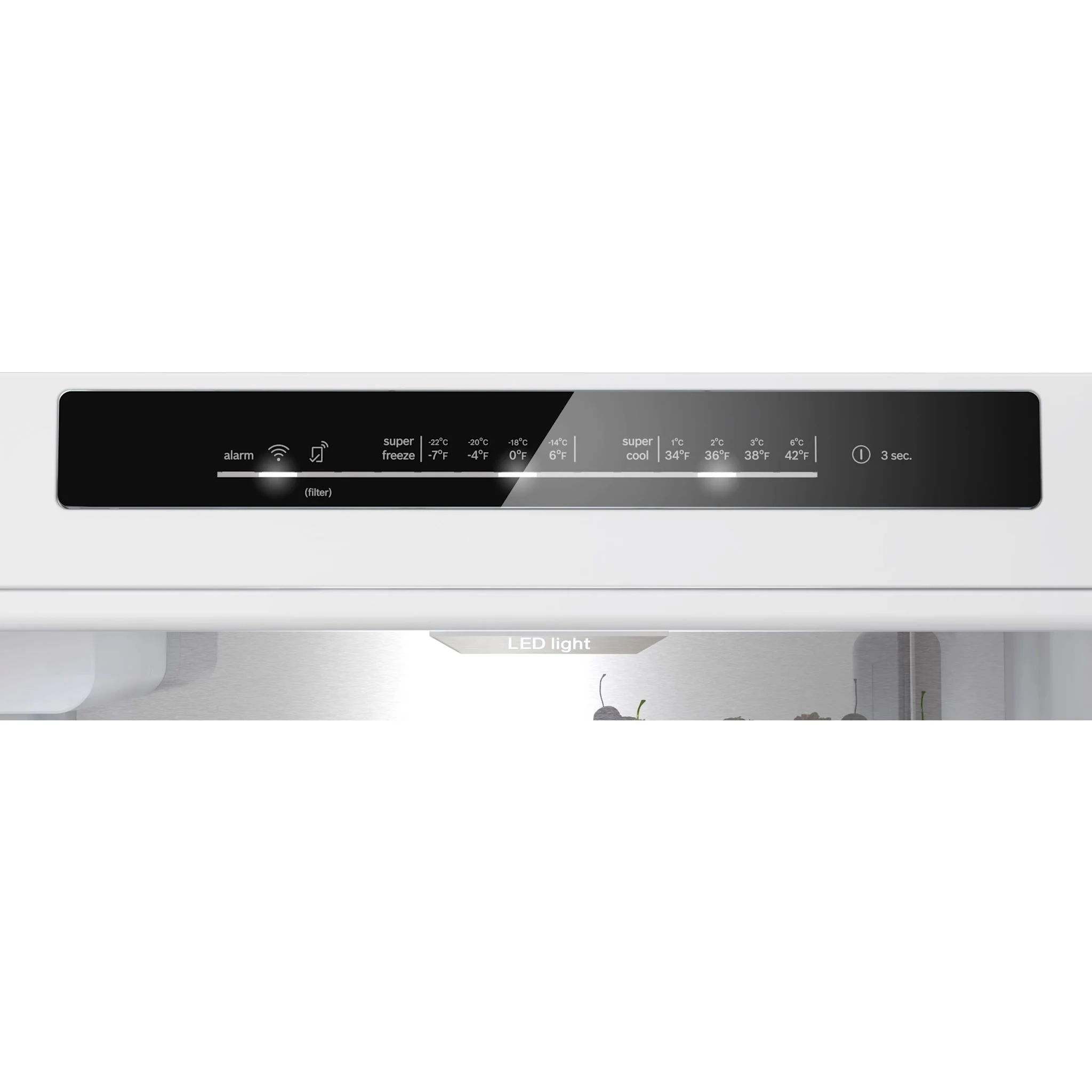 Bosch 800 Series, Freestanding Bottom Freezer Refrigerator, 24'' - Stainless Steel (B24CB80ESS) - Image 11