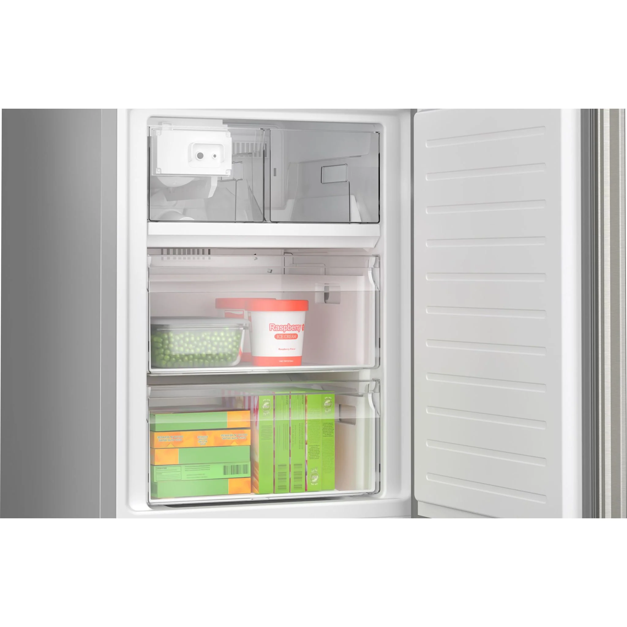 Bosch 800 Series, Freestanding Bottom Freezer Refrigerator, 24'' - Stainless Steel (B24CB80ESS) - Image 7