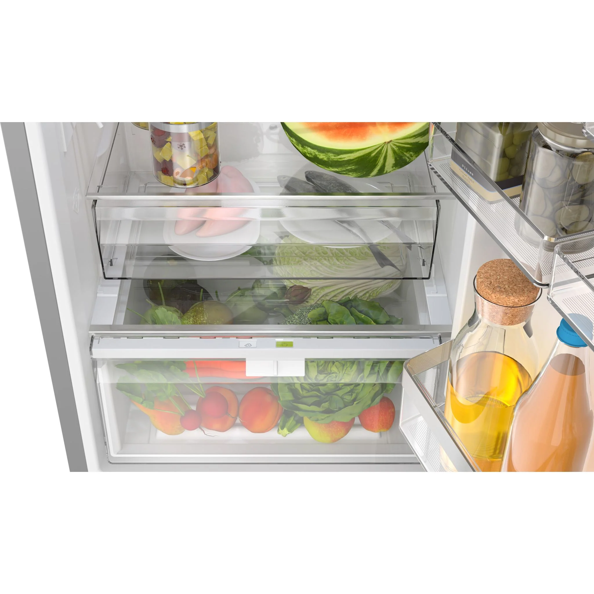 Bosch 800 Series, Freestanding Bottom Freezer Refrigerator, 24'' - Stainless Steel (B24CB80ESS) - Image 8