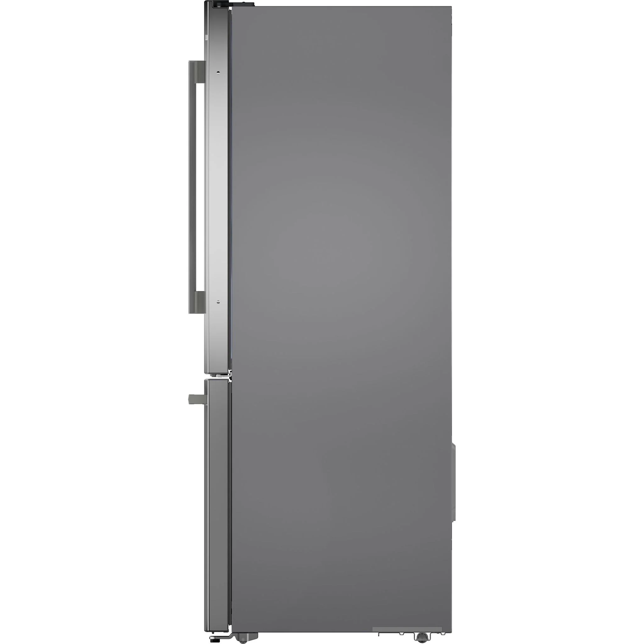 Bosch 100 Series 2-Door Bottom Mount Counter-Depth Refrigerator, No Frost & Super Cooling - Brushed Steel Anti-Fingerprint (B33CM10SNS) - Image 7