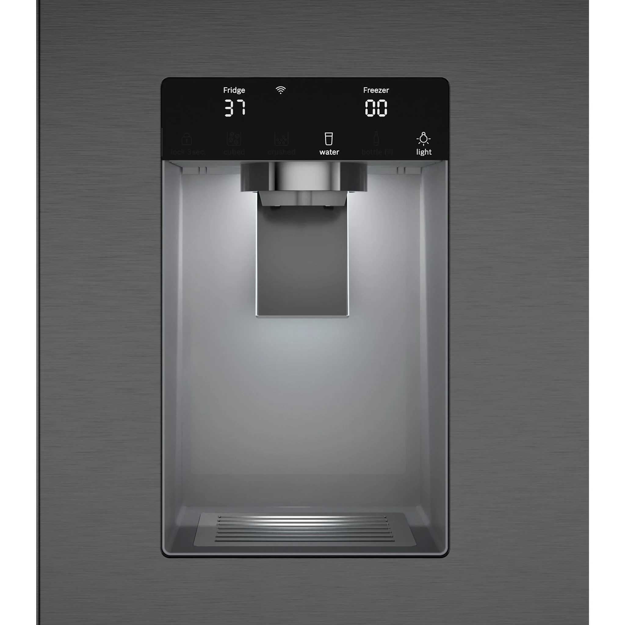 Bosch 500 Series, French Door Bottom freezer, multi door, 36'' - Brushed BLk Steel (B36CD52SNB) - Image 10