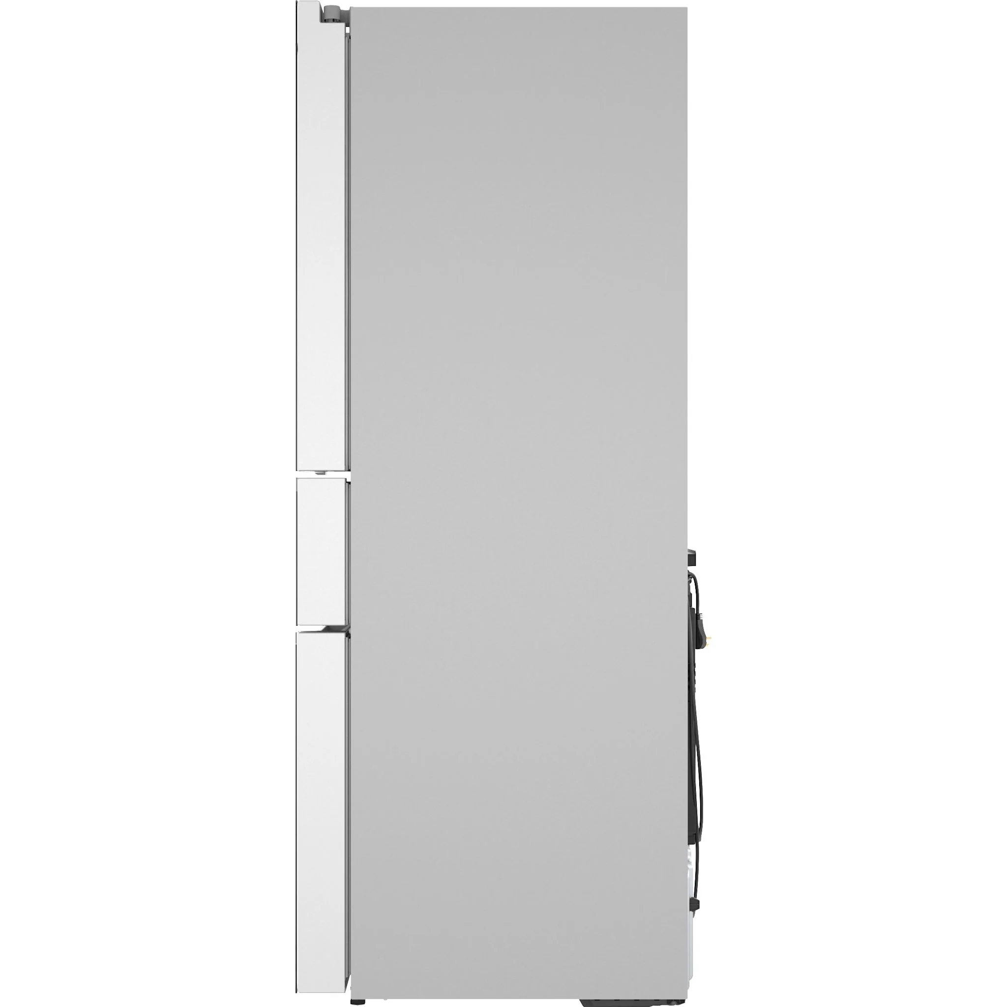 Bosch 800 Series, French Door Bottom Mount Refrigerator, Glass door, 36'' - Glass Over Artic White (B36CL81ENW) - Image 6