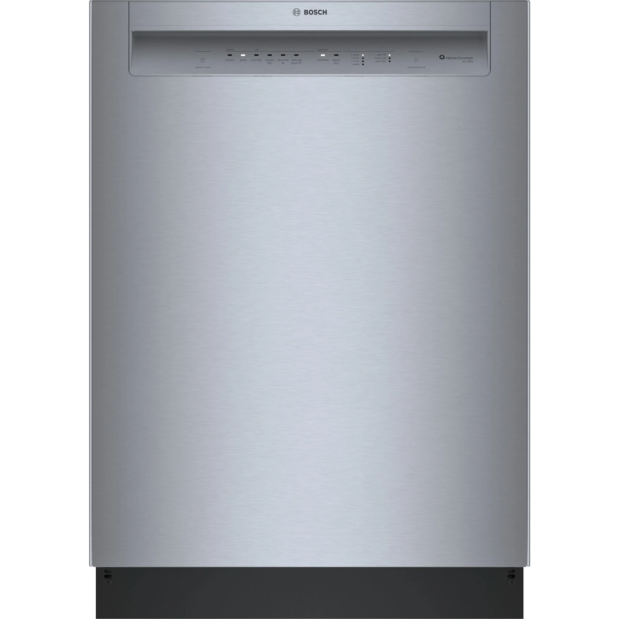Bosch 100 Series, Dishwasher, 24'' - Stainless Steel (SHE3AEM5N)